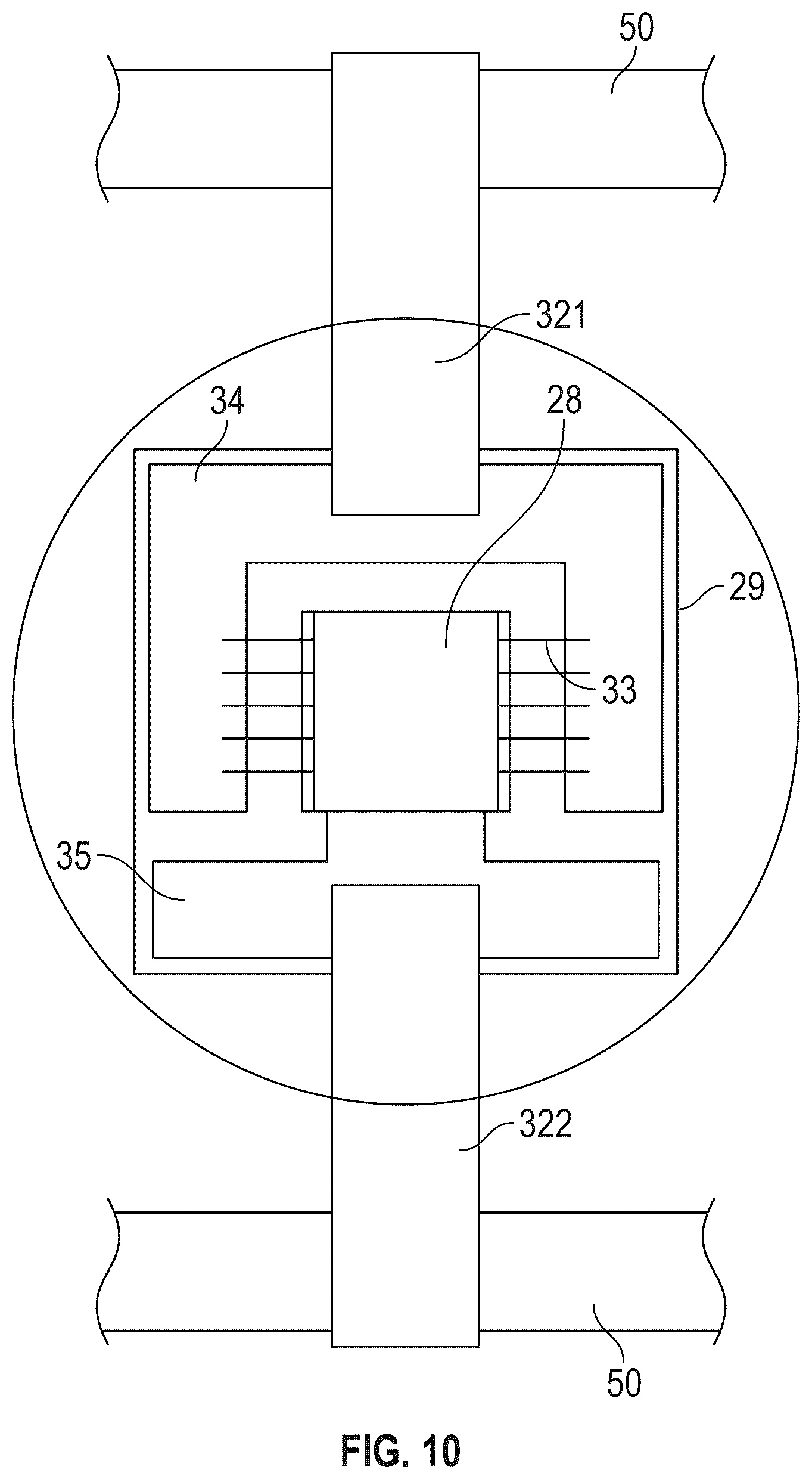 Patent US12622071 Figure 9 – Bifacial PV module hybridized with III-V PV cells