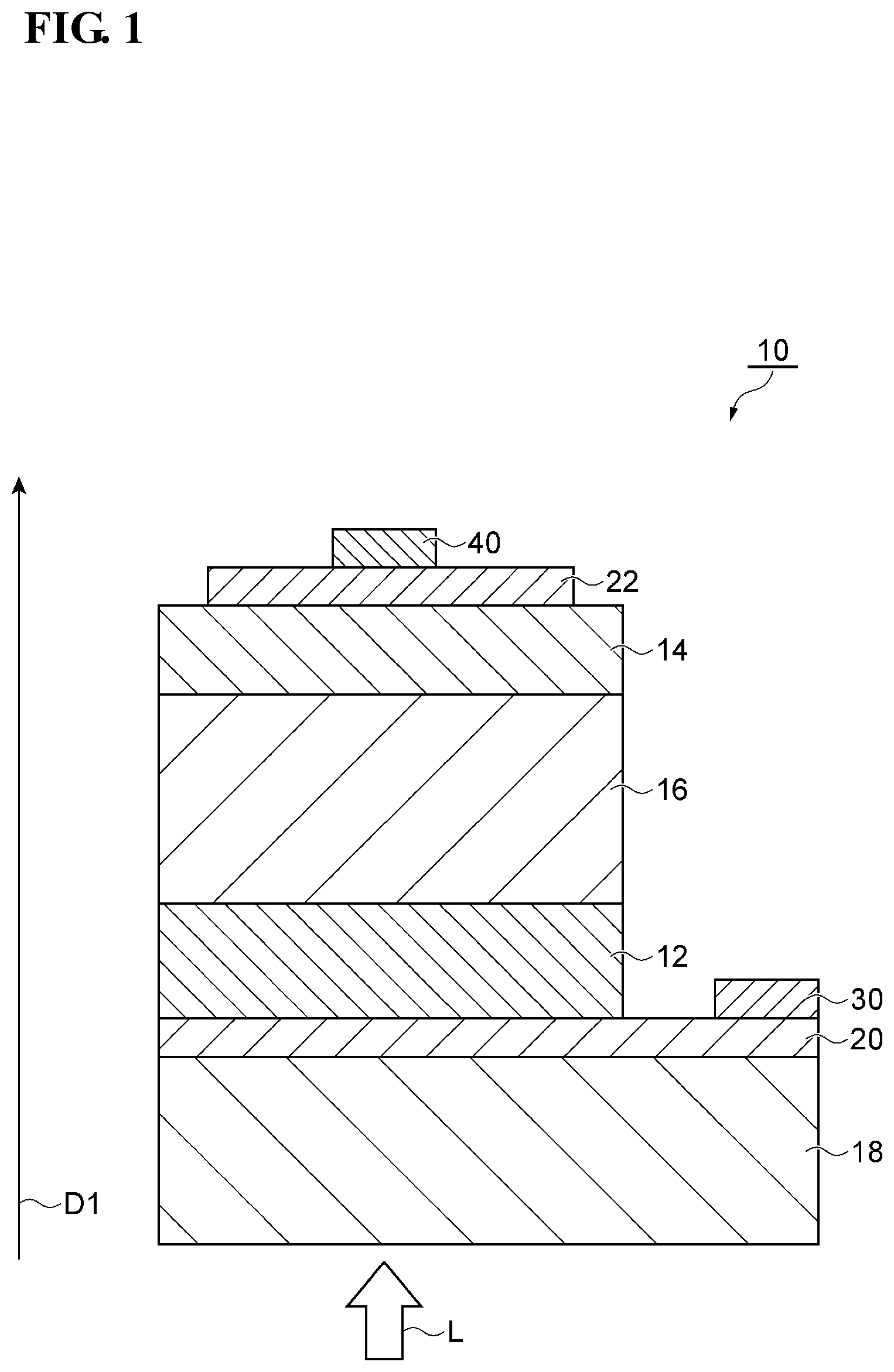 Patent US12622072 Figure 1 – Semiconductor photodetector
