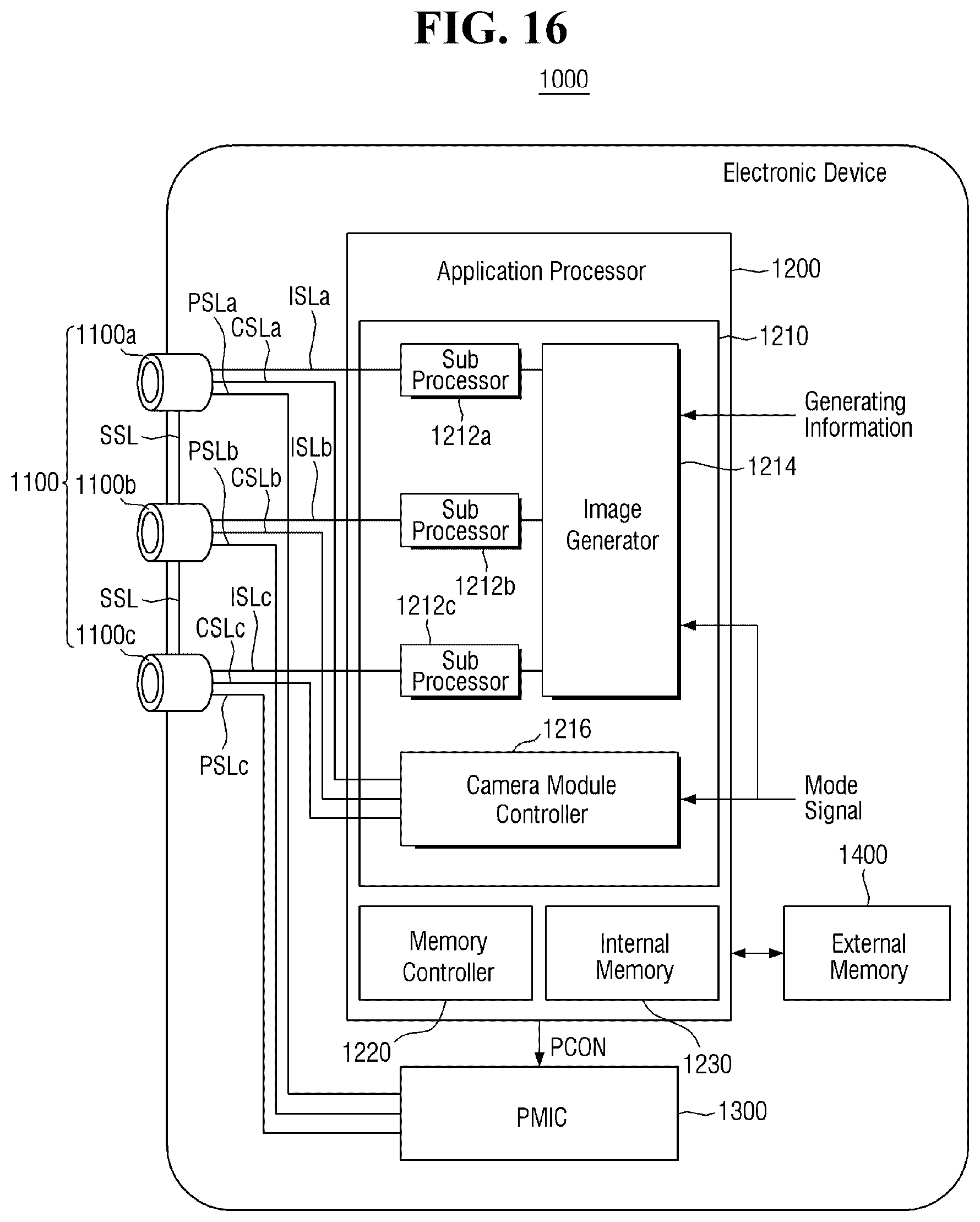 Patent US12622074 Figure 16 – Image sensor including an impurity injection region on a bottom surface of a trench and image sensing system including the image sensor
