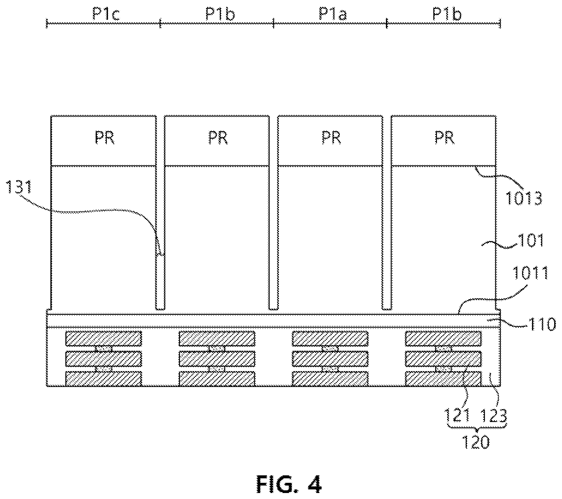 Patent US12622075 Figure 4 – Backside-illuminated image sensor and method of manufacturing same