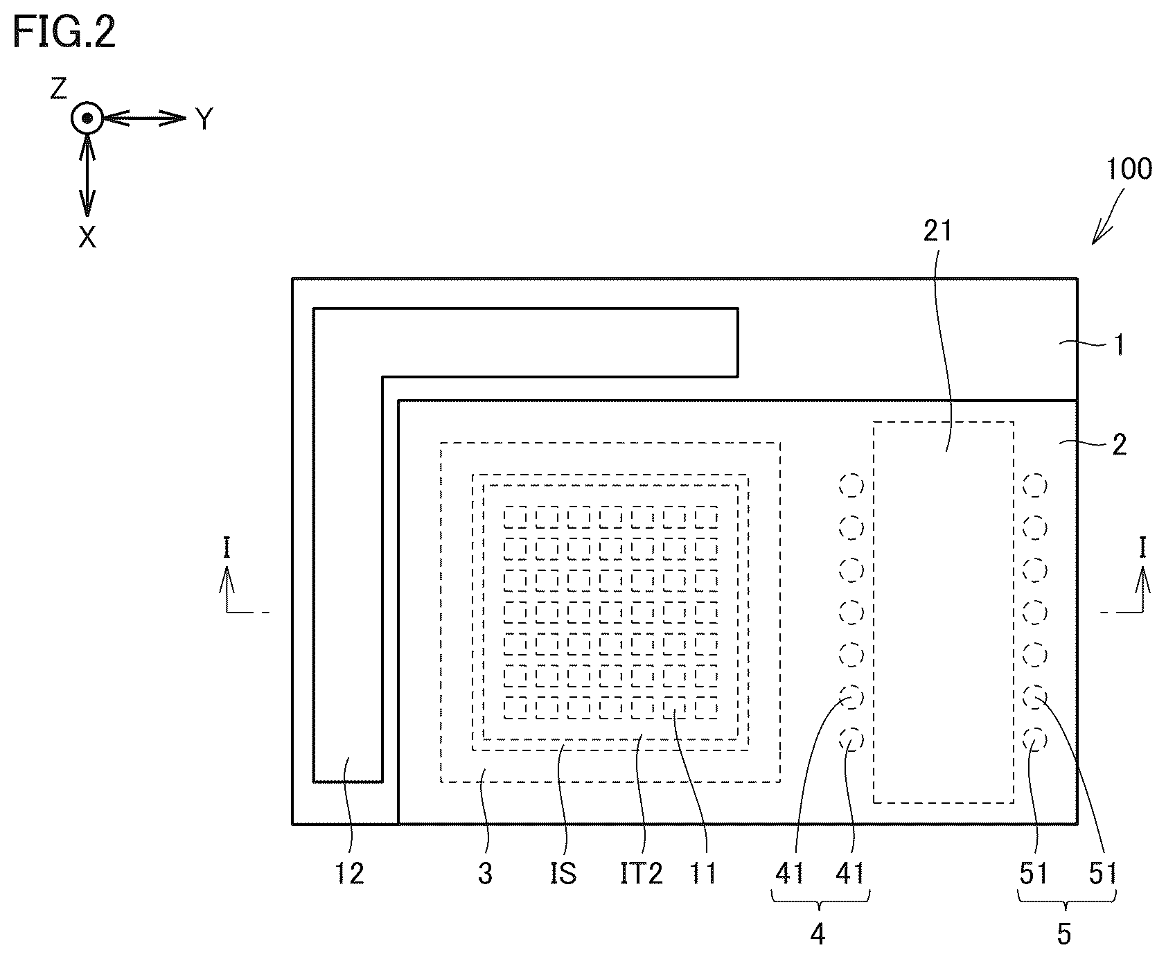 Patent US12622076 Figure 2 – Infrared sensor and method of manufacturing infrared sensor