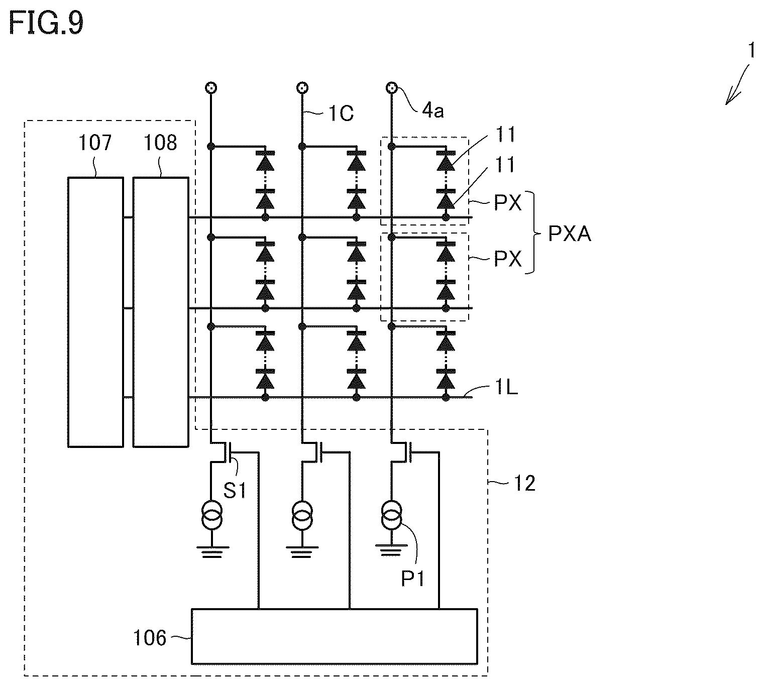 Patent US12622076 Figure 9 – Infrared sensor and method of manufacturing infrared sensor