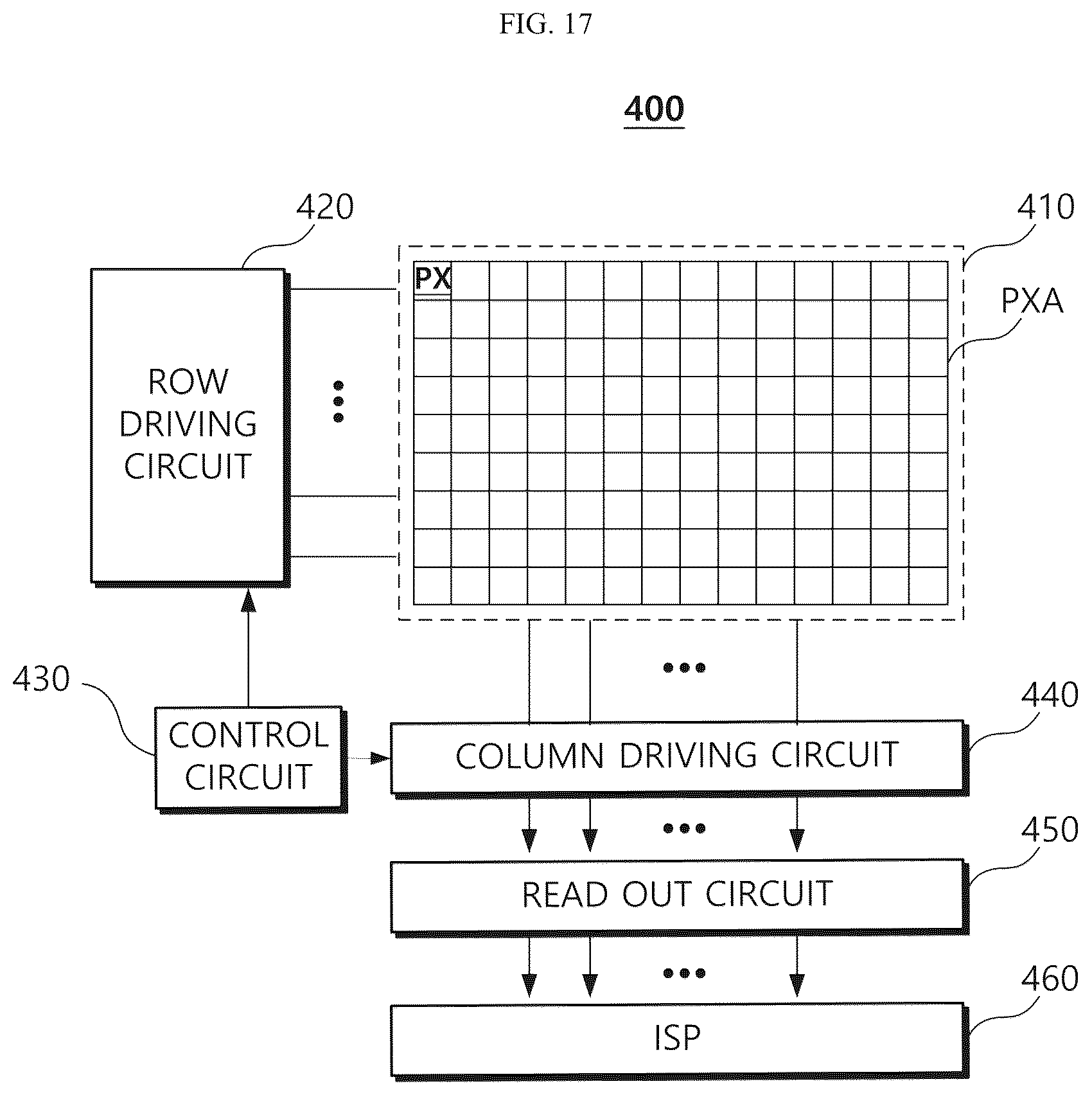 Patent US12622077 Figure 17 – Image sensor including junctionless transfer transistor