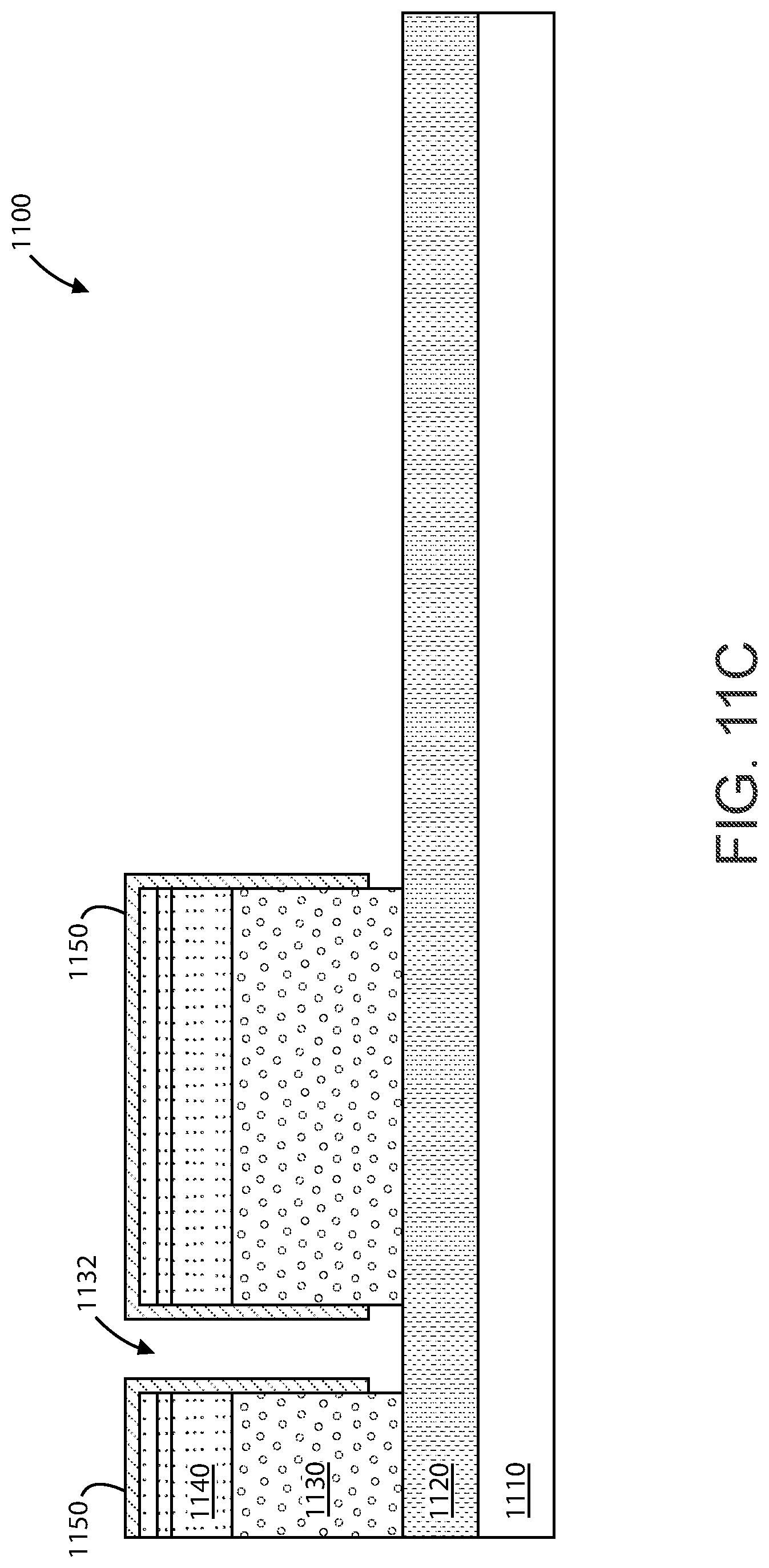 Patent US12622080 Figure 13 – Front-end and back-end processing method and device for integrated sensor array using isolation structures