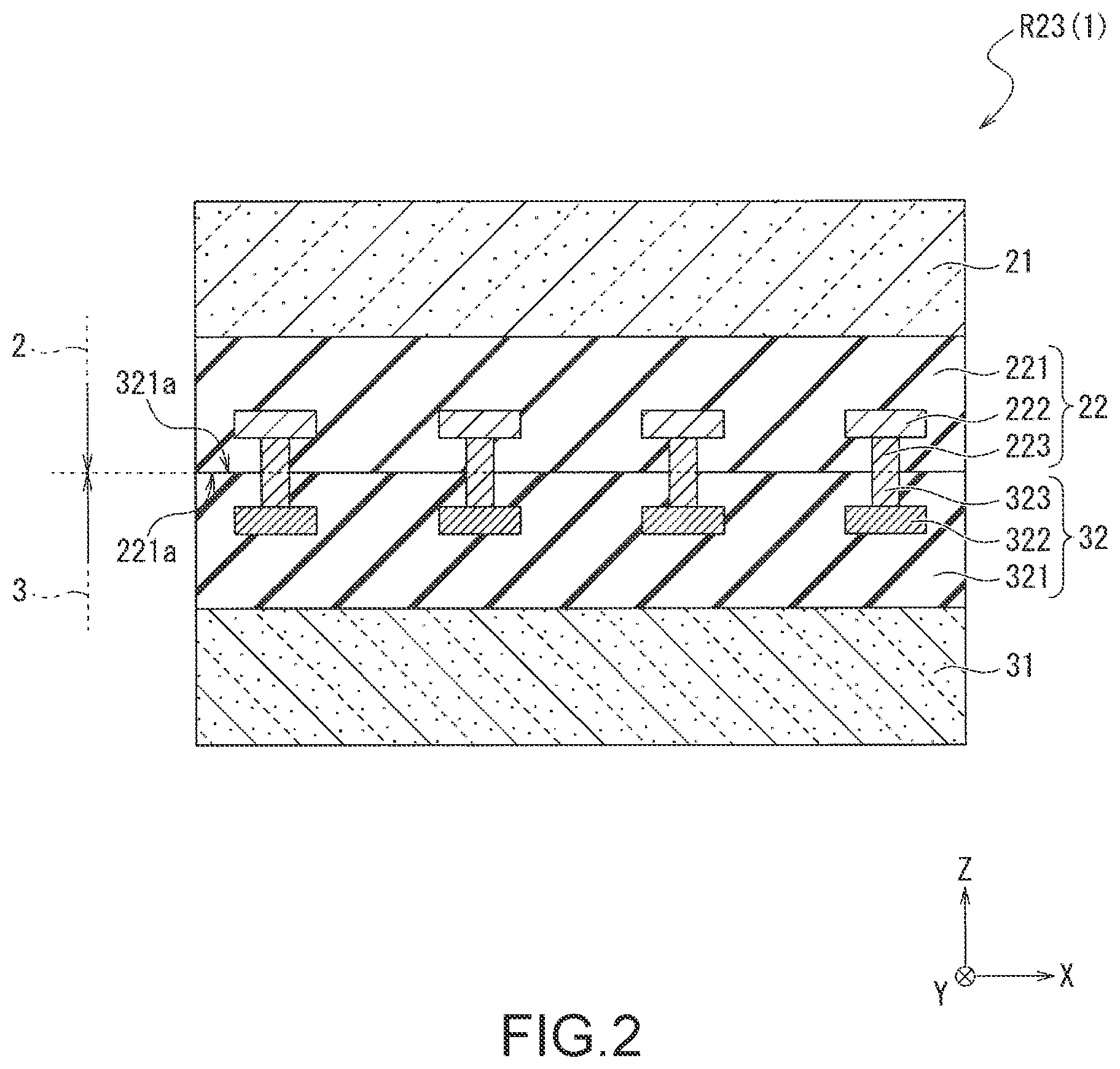 Patent US12622081 Figure 2 – Sensor device and electronic apparatus