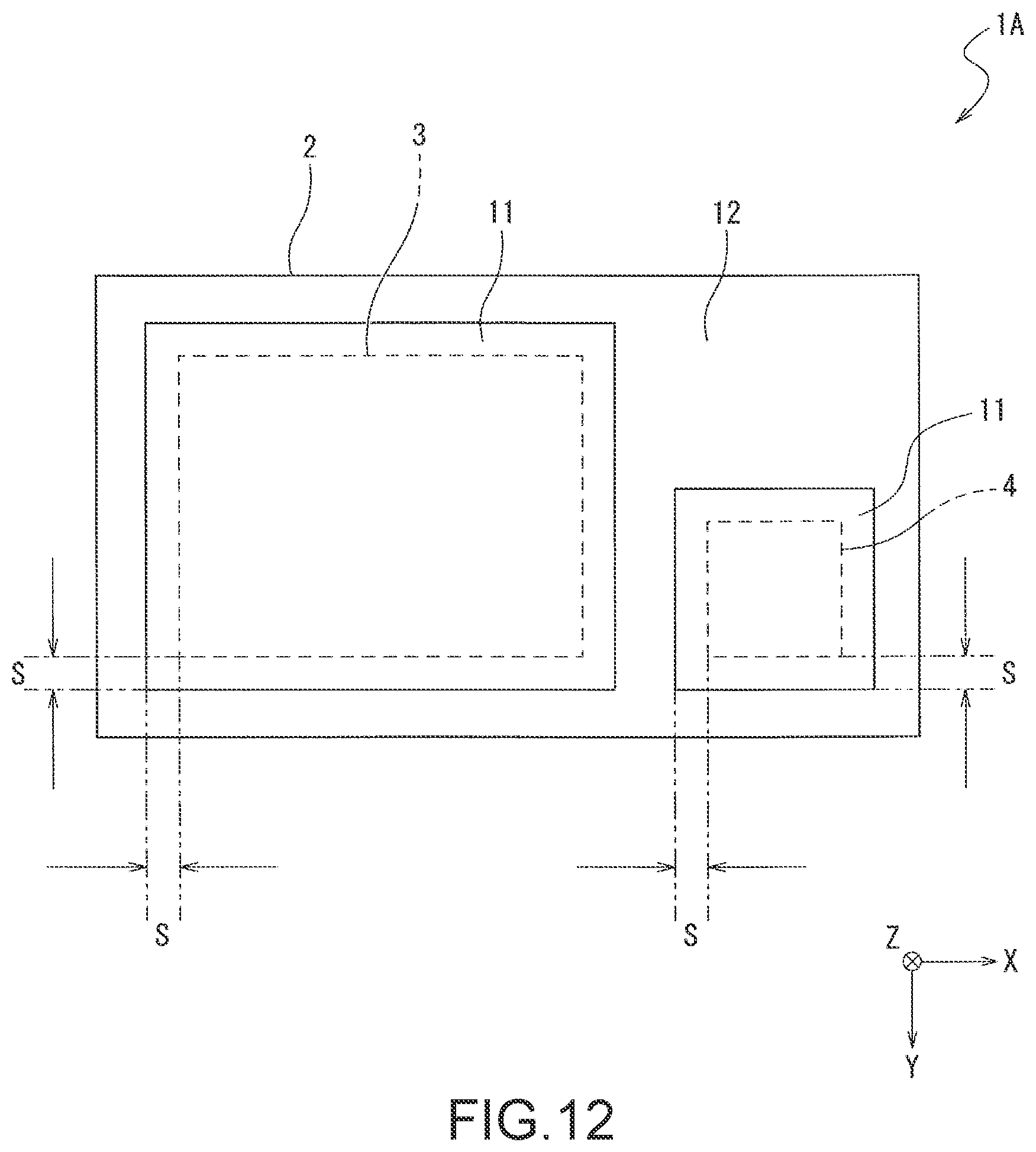 Patent US12622081 Figure 11 – Sensor device and electronic apparatus
