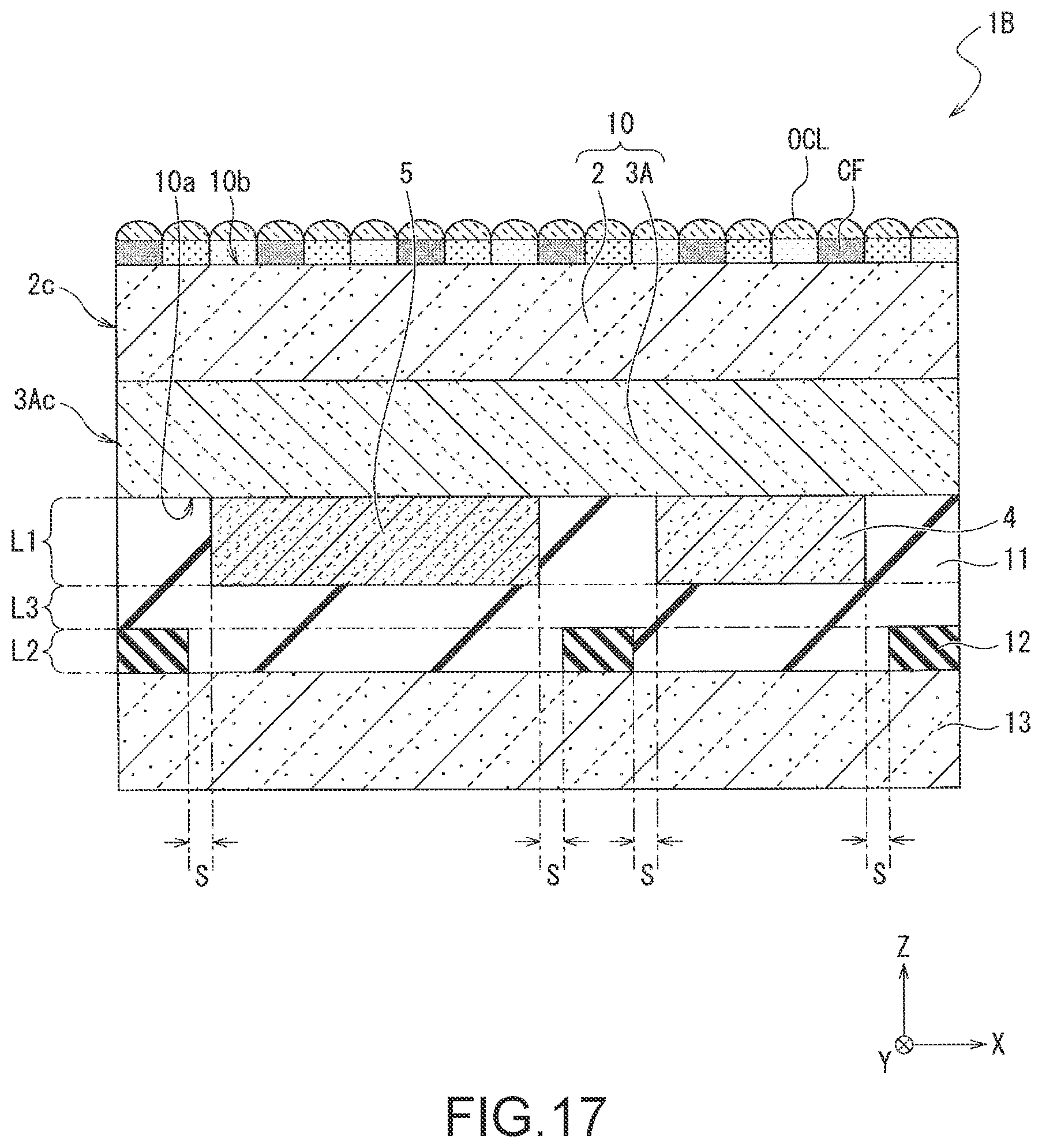 Patent US12622081 Figure 16 – Sensor device and electronic apparatus