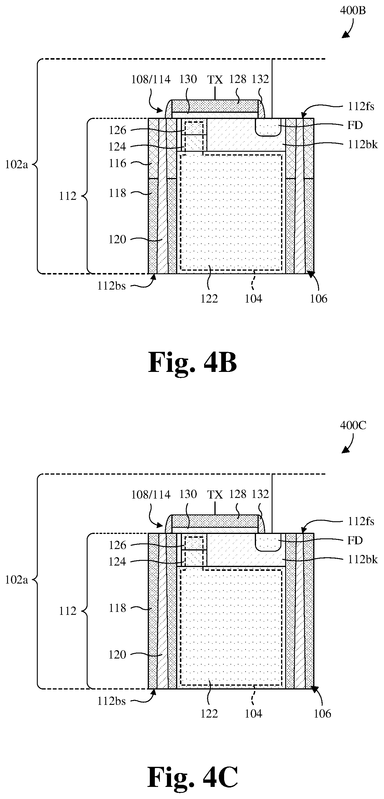 Patent US12622082 Figure 3 – Stacked CMOS image sensor with STI-free photodetector isolation and method for forming the same