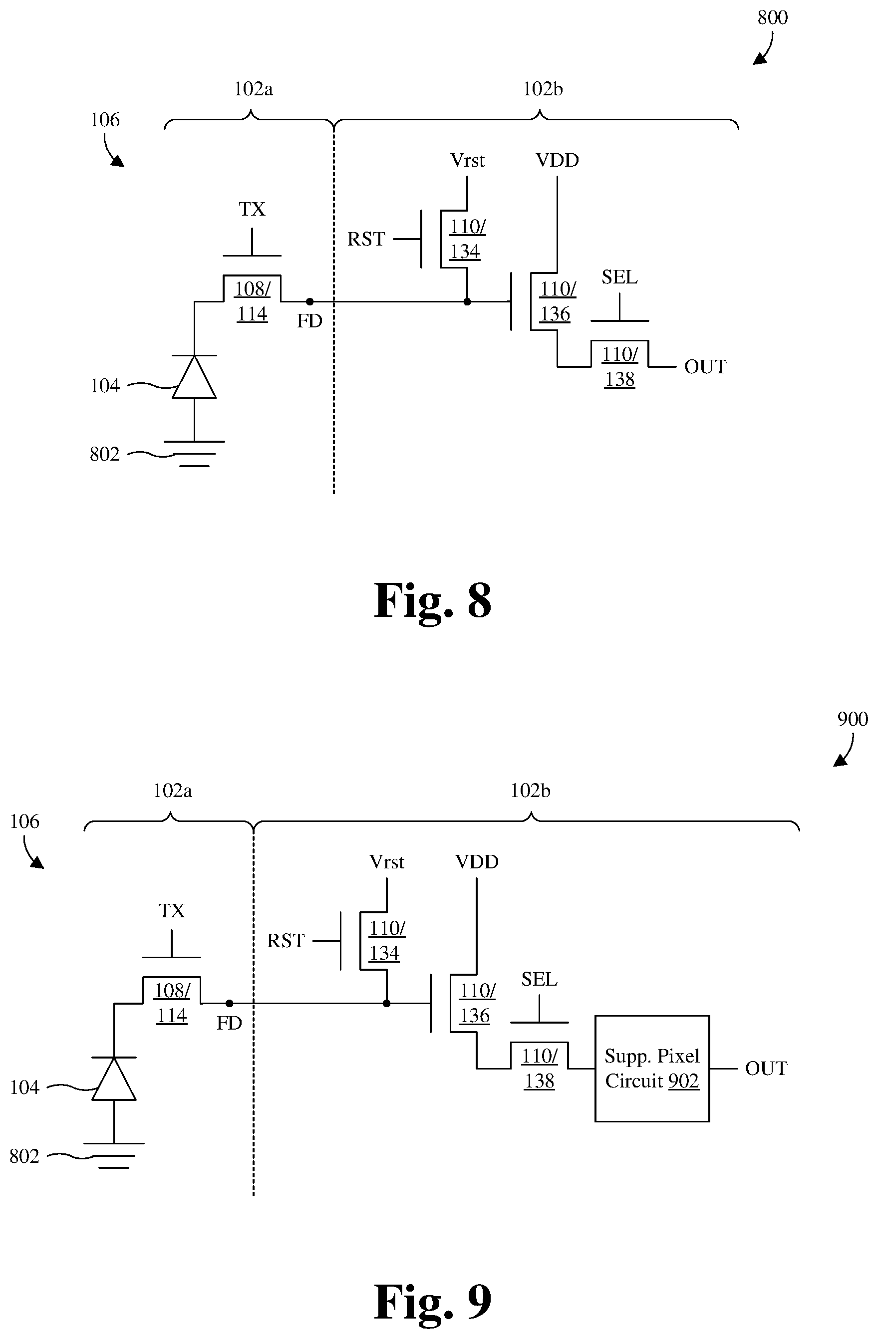 Patent US12622082 Figure 8 – Stacked CMOS image sensor with STI-free photodetector isolation and method for forming the same