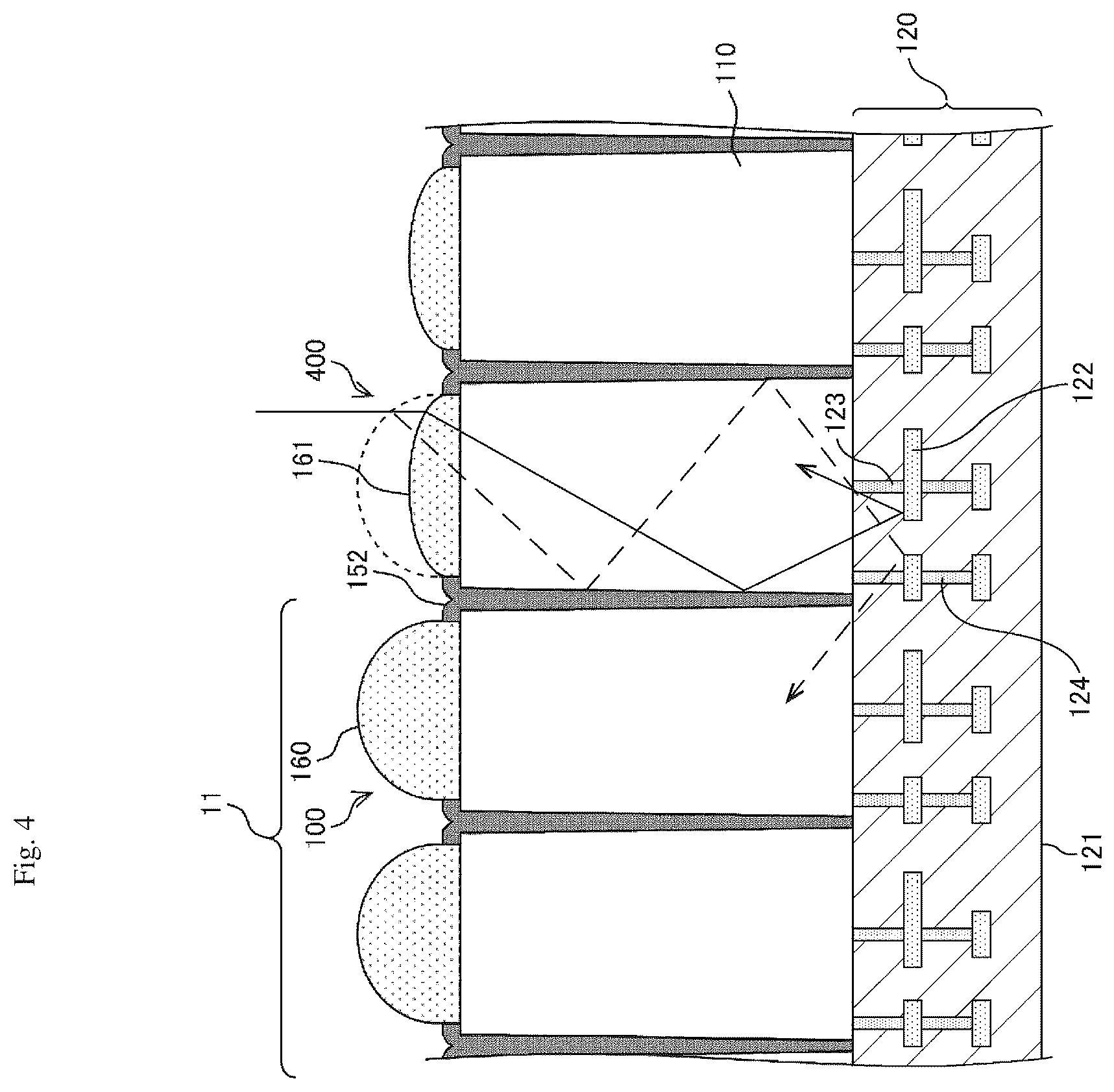Patent US12622083 Figure 4 – Light receiving element and distance measuring device