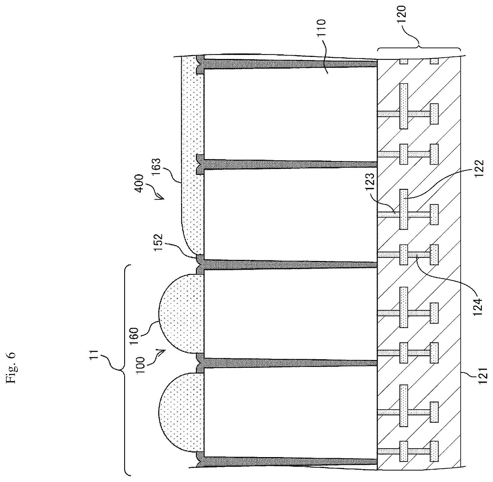 Patent US12622083 Figure 6 – Light receiving element and distance measuring device