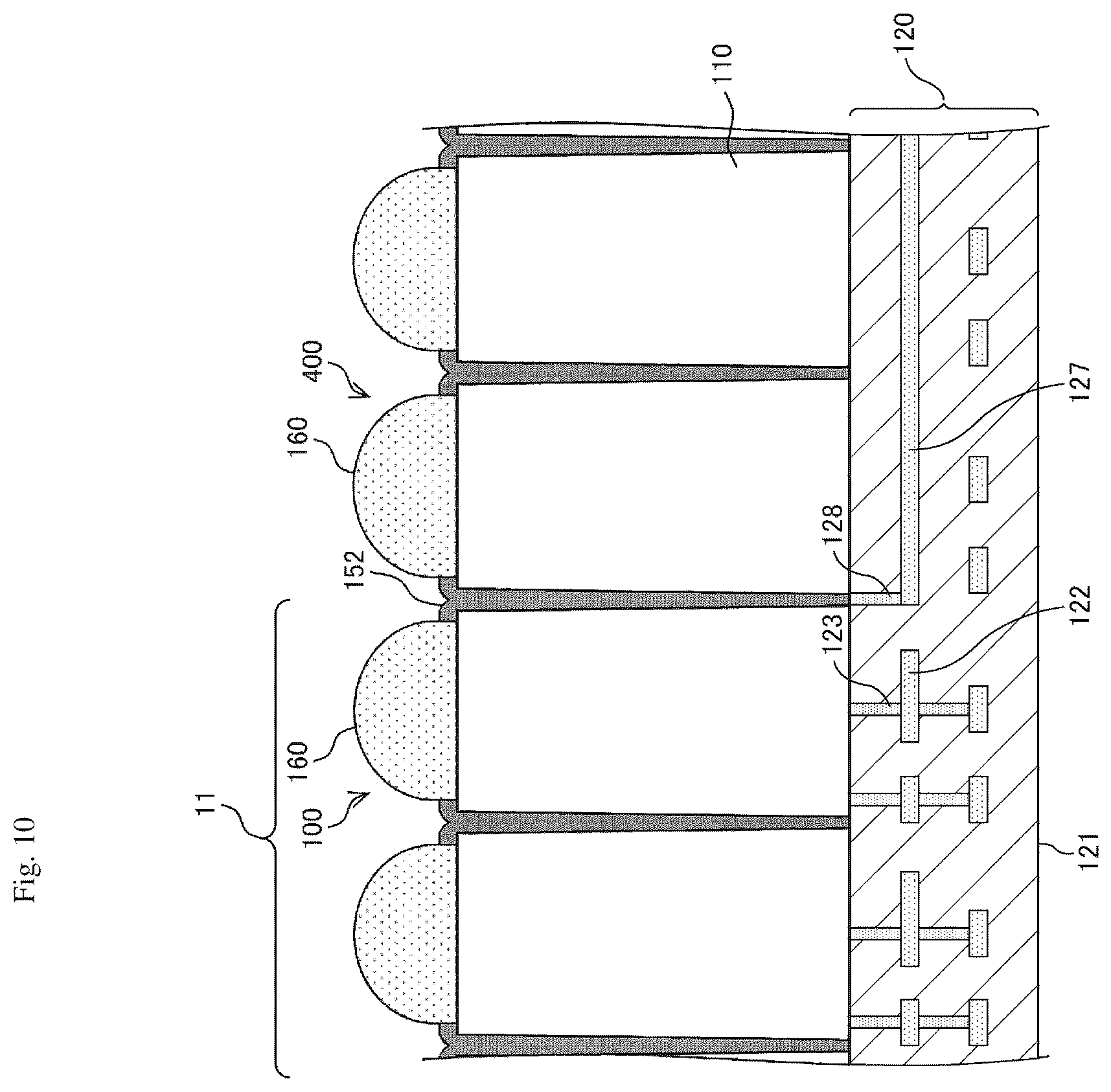 Patent US12622083 Figure 10 – Light receiving element and distance measuring device