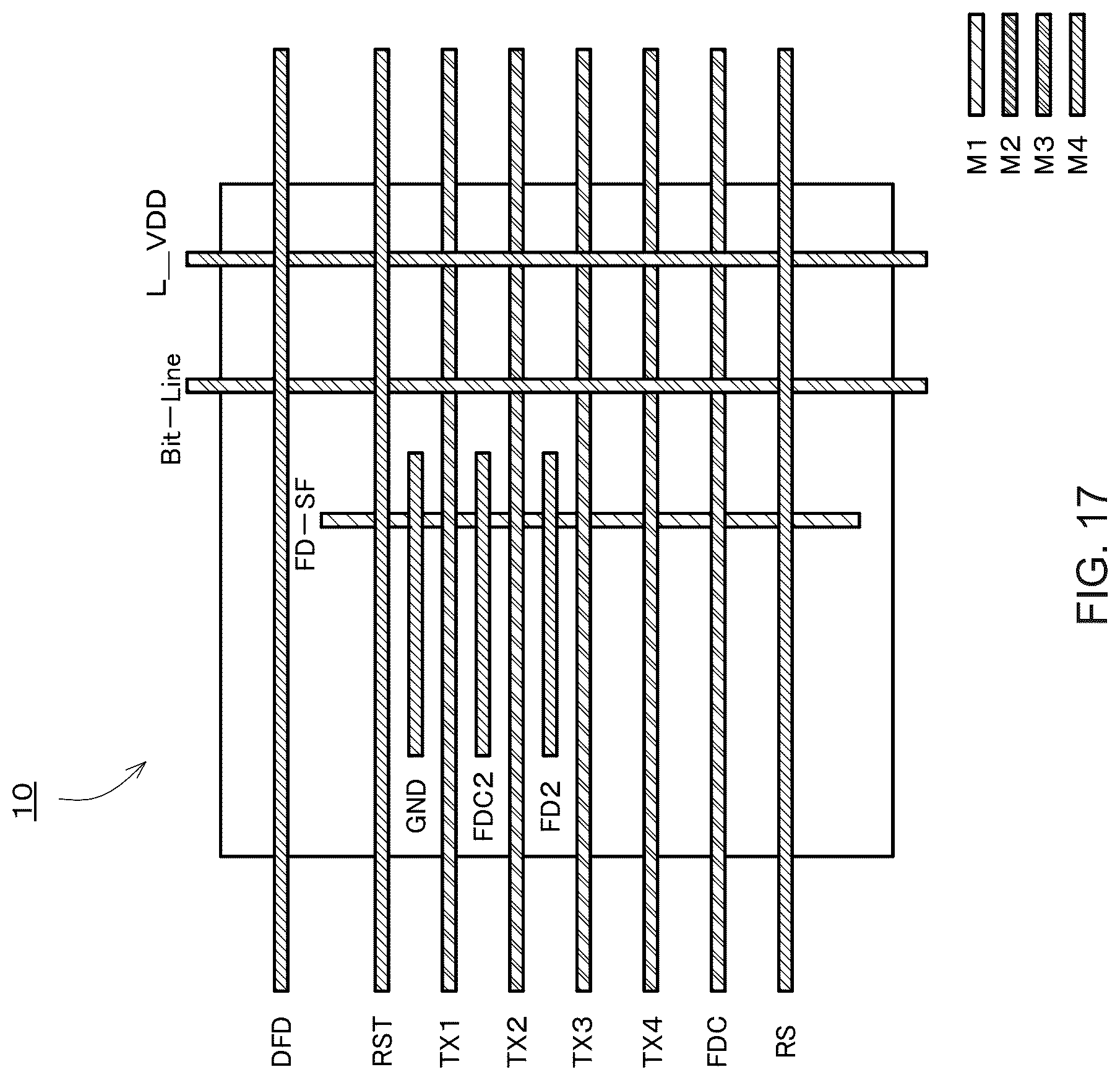 Patent US12622084 Figure 17 – Image sensor and image sensor manufacturing method