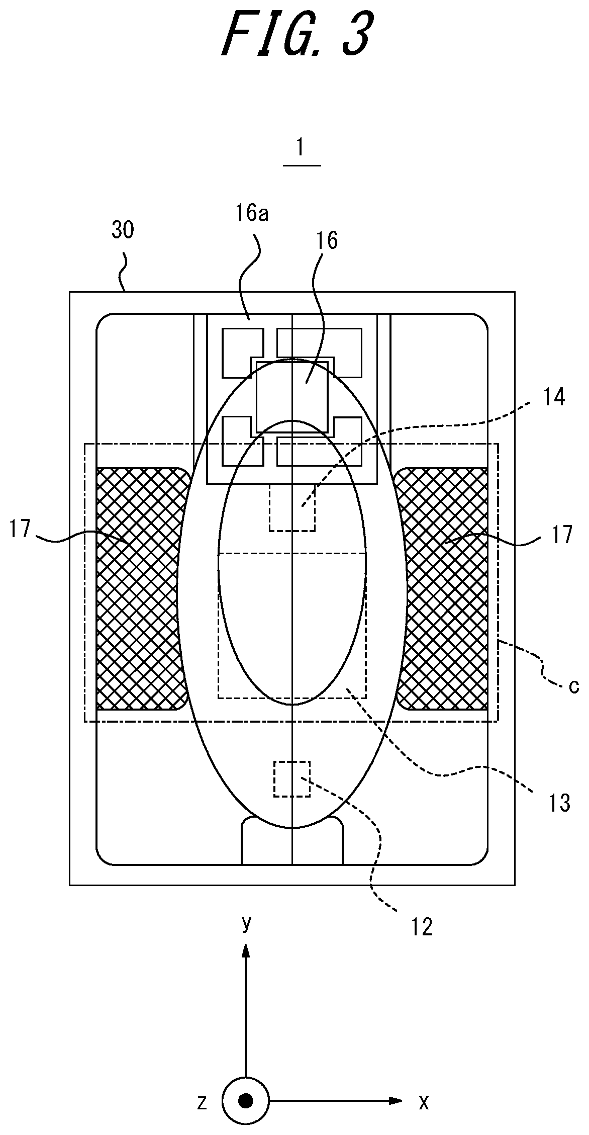 Patent US12622085 Figure 3 – Gas sensor