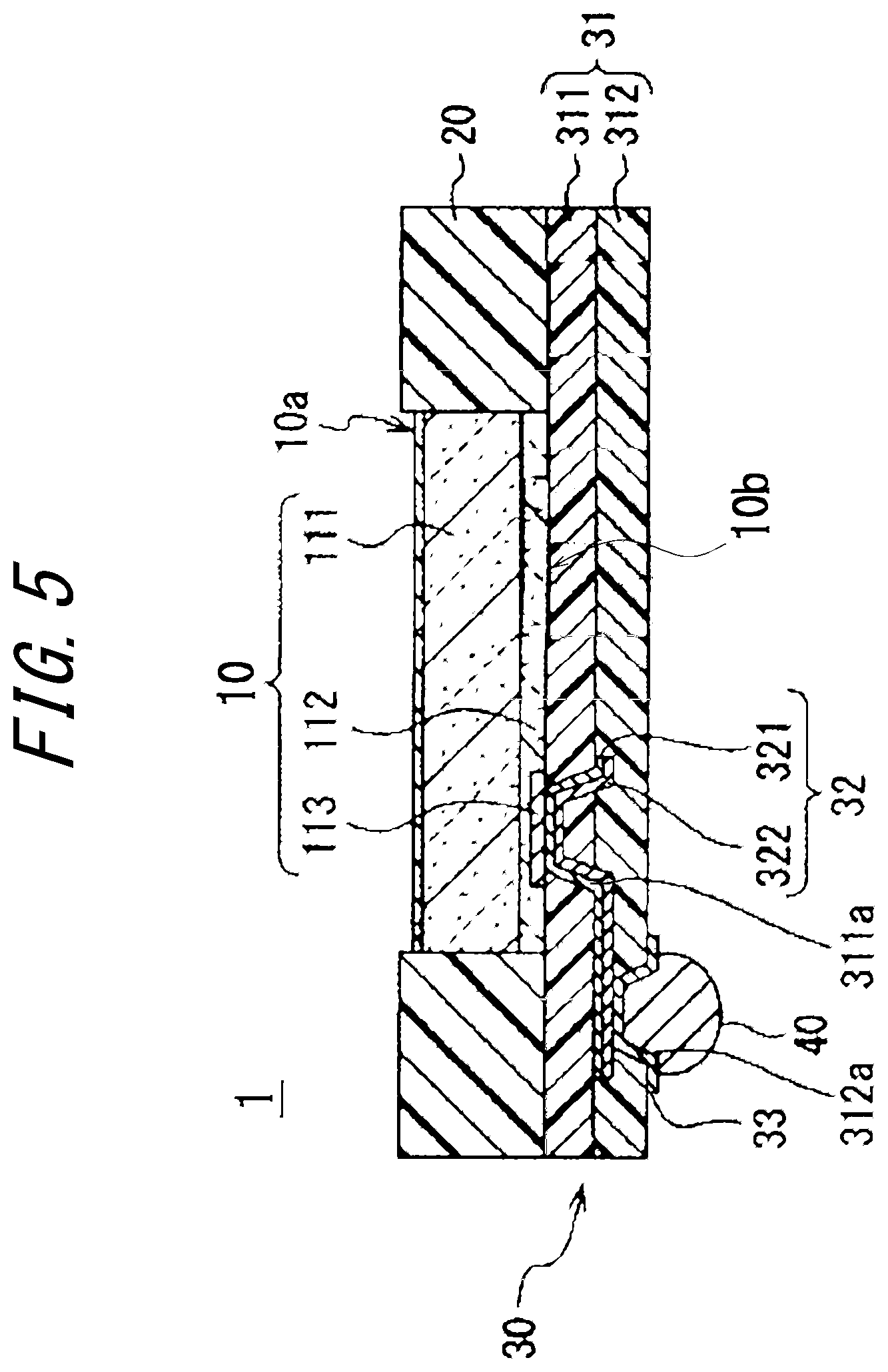 Patent US12622085 Figure 5 – Gas sensor