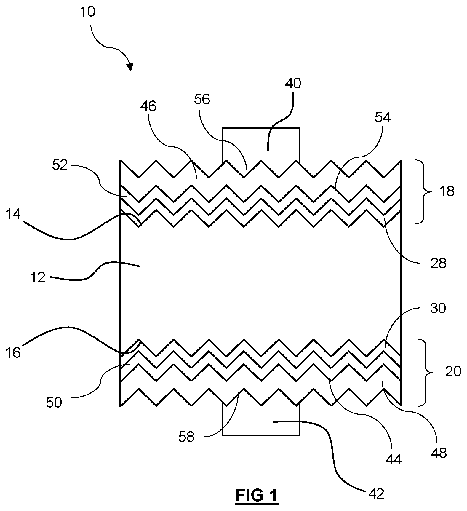 Patent US12622089 Figure 1 – Solar cell