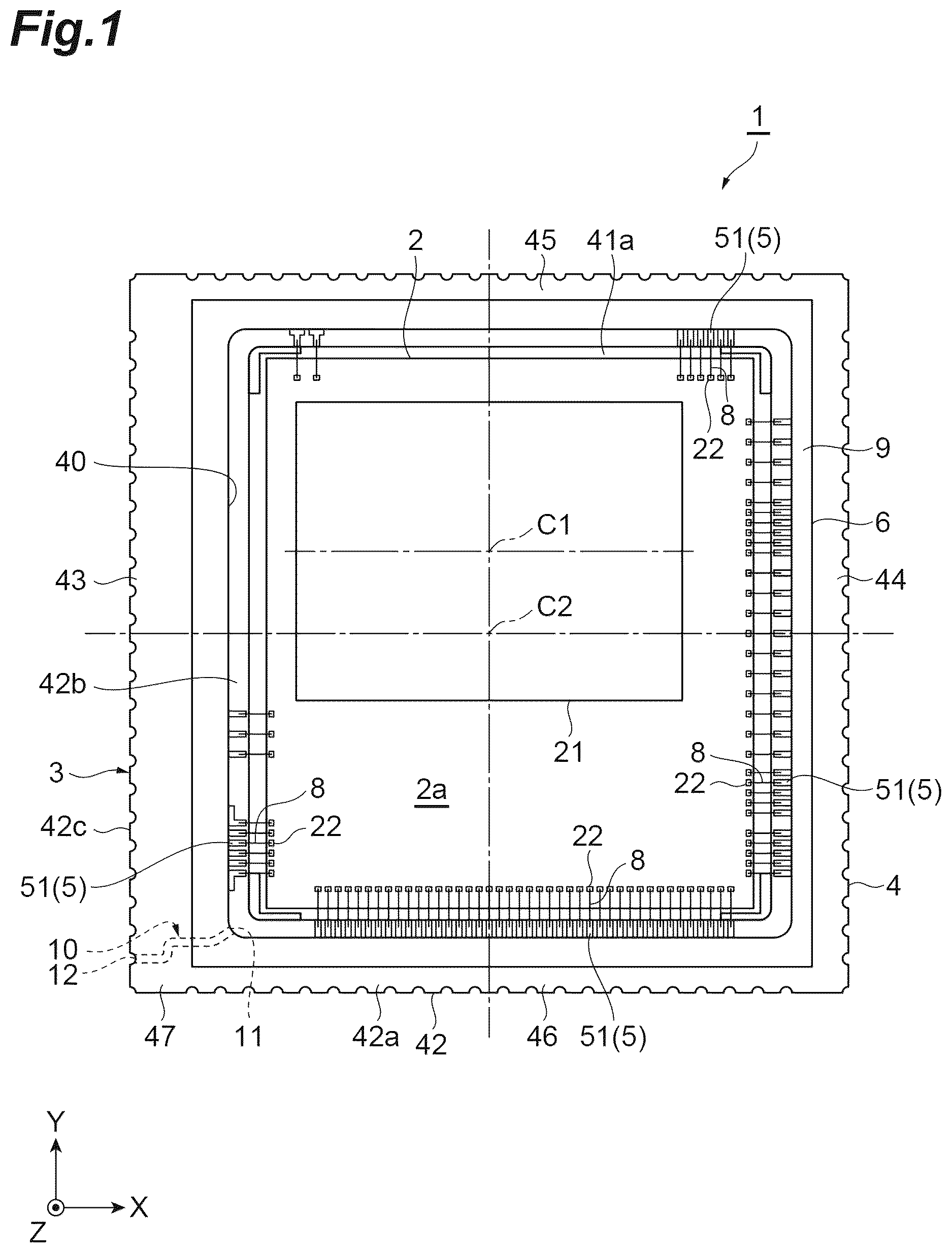 Patent US12622092 Figure 1 – Photodetector