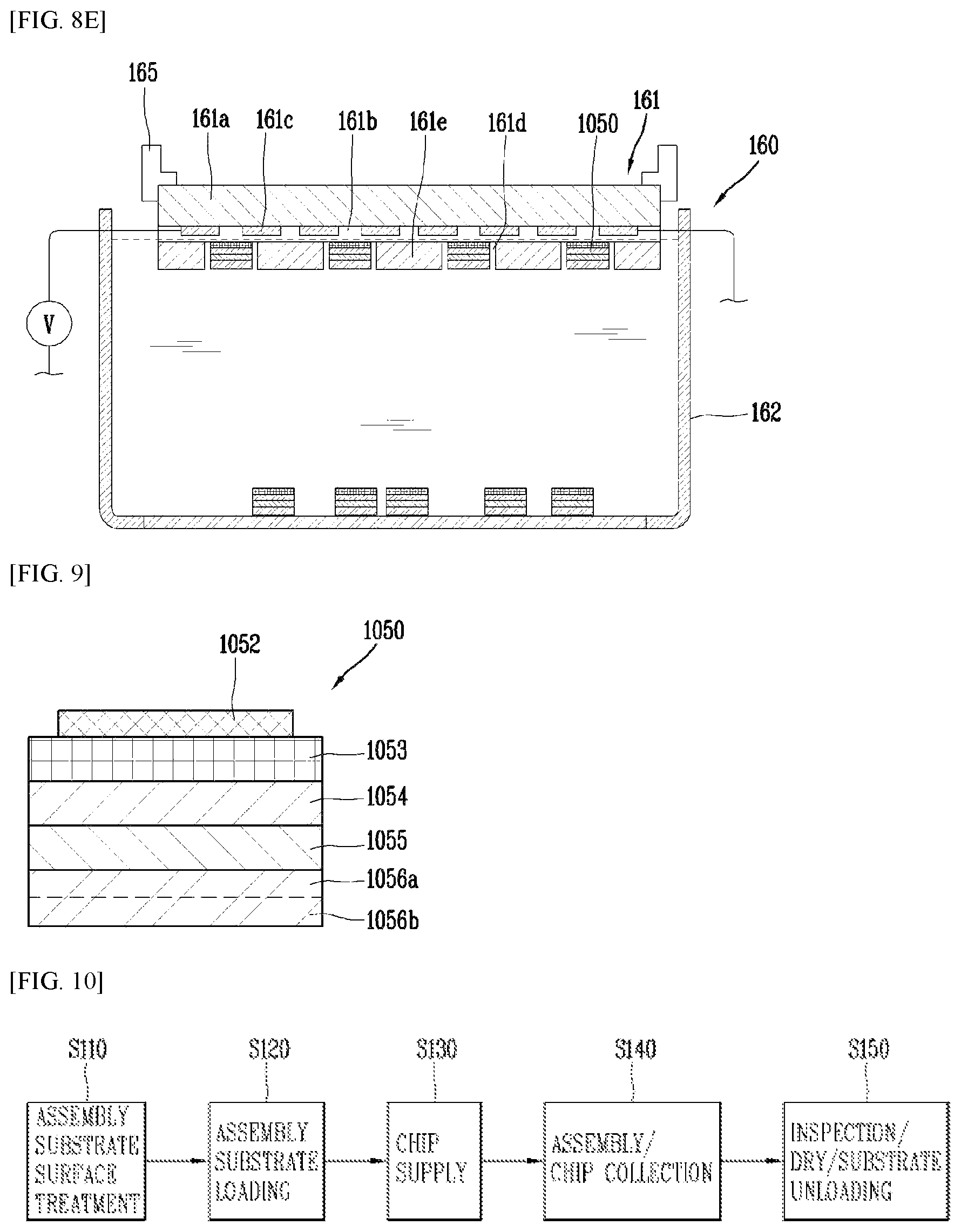 Patent US12622093 Figure 9 – Chip transferring apparatus for self-assembly and method for supplying semiconductor light emitting diode