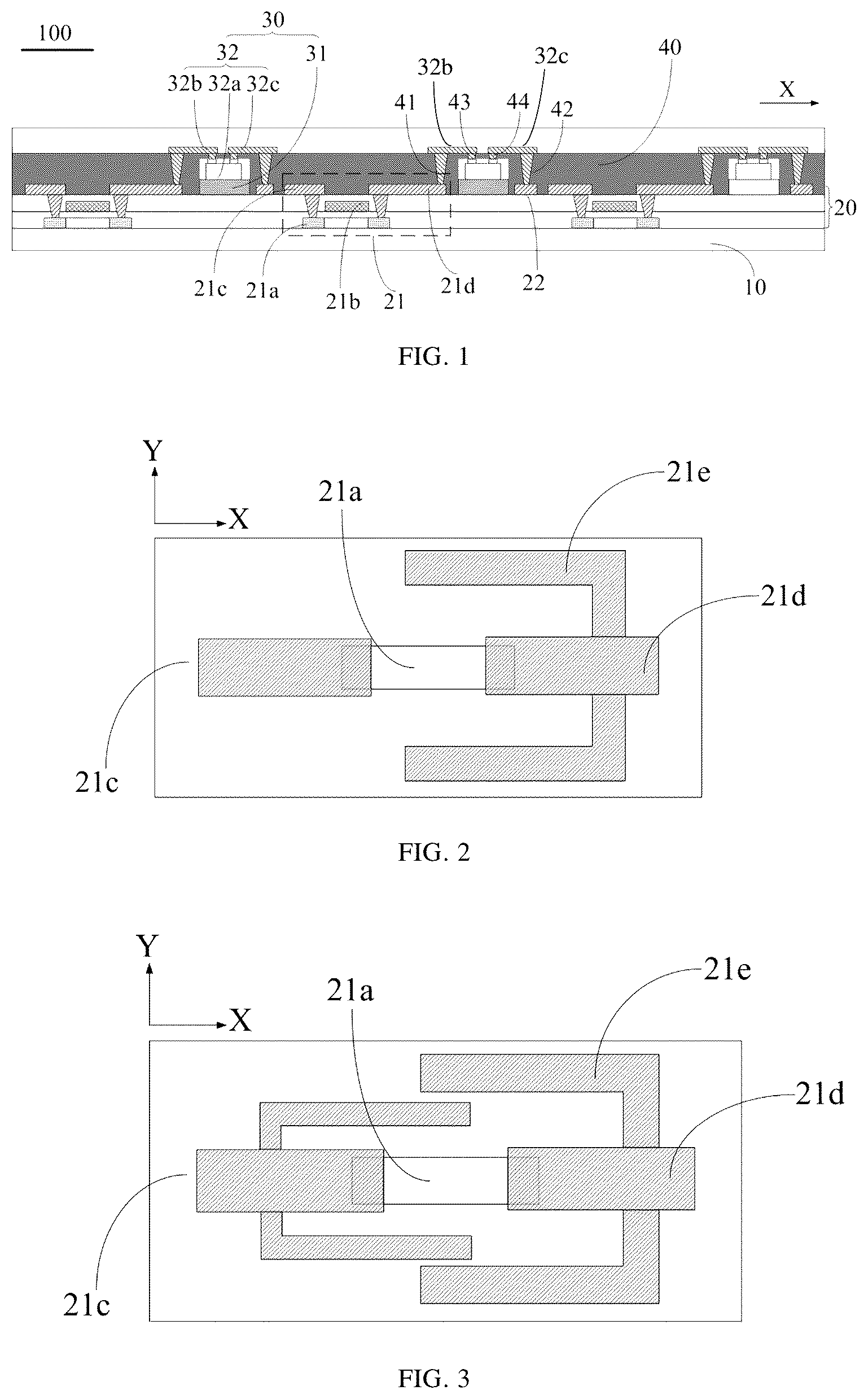 Patent US12622096 Figure 1 – Display panel and preparation method thereof