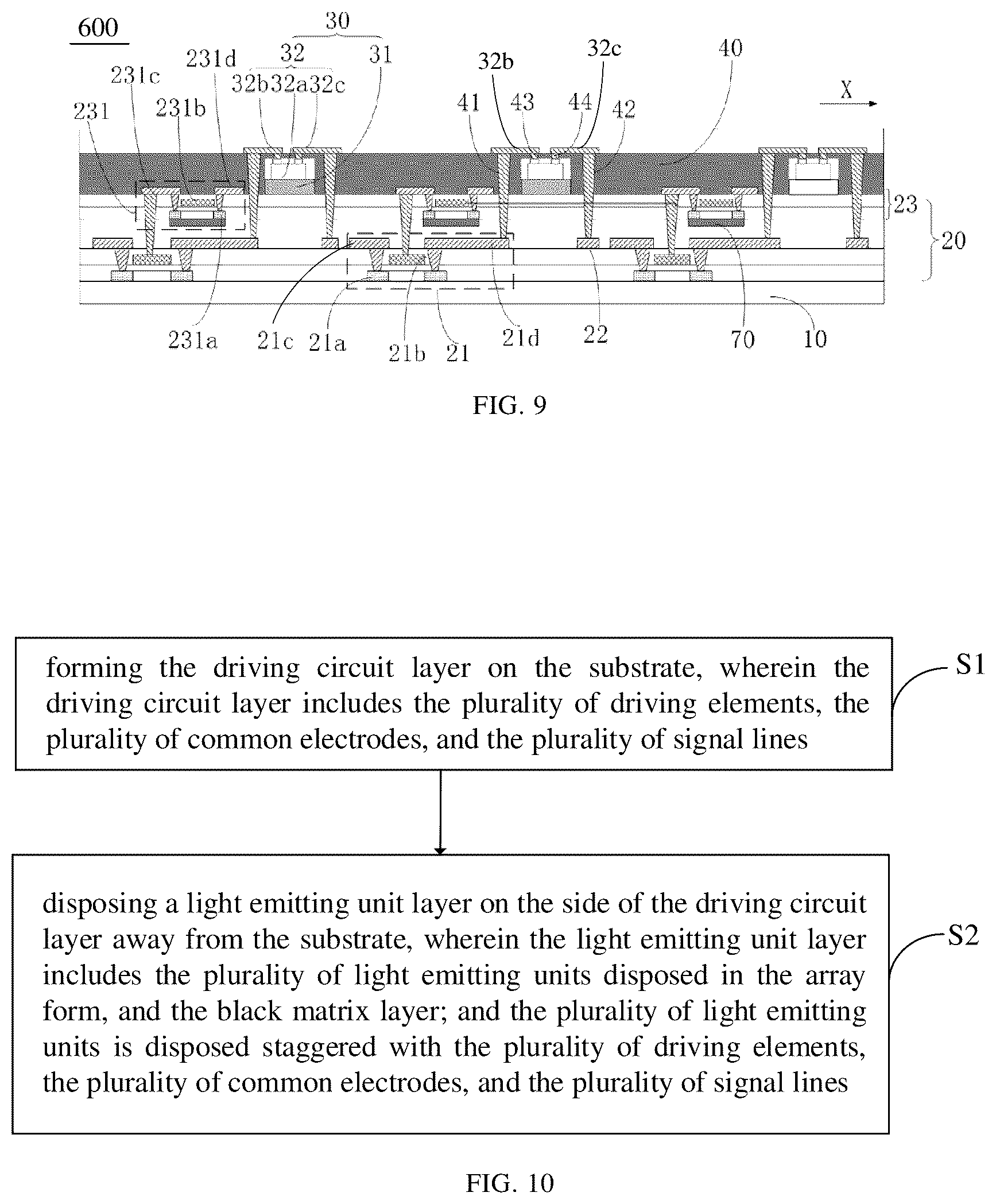 Patent US12622096 Figure 4 – Display panel and preparation method thereof