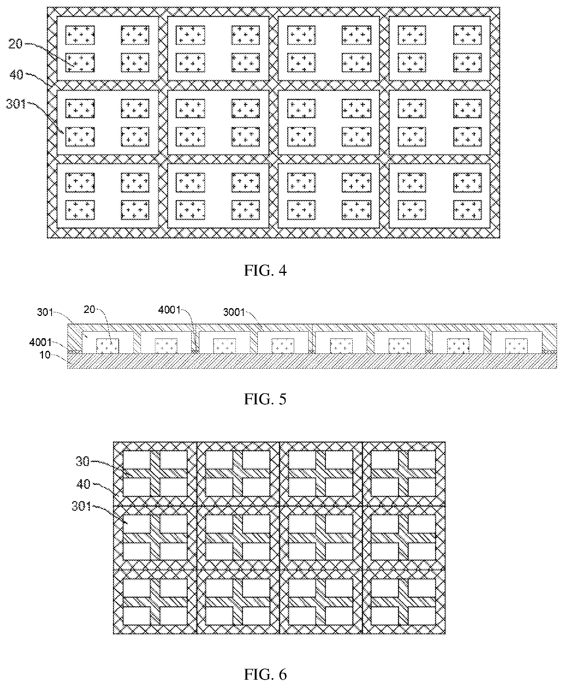 Patent US12622098 Figure 2 – Display backplane and mobile terminal
