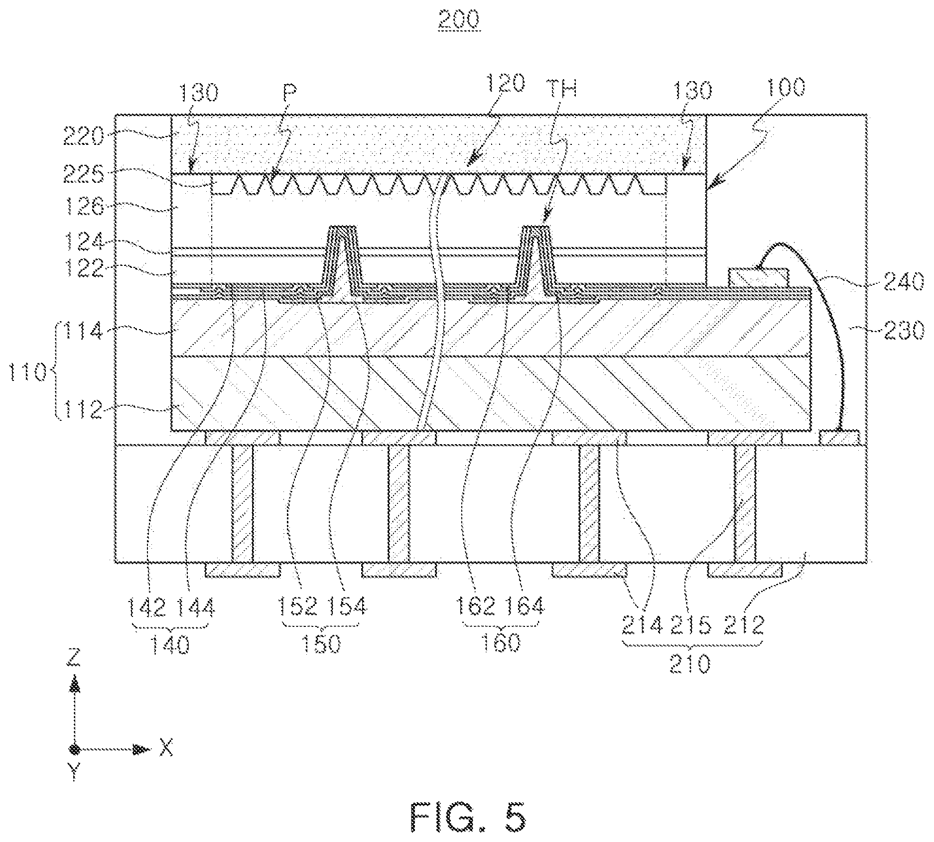 Patent US12622099 Figure 8 – Semiconductor light emitting device and light emitting device package including the same