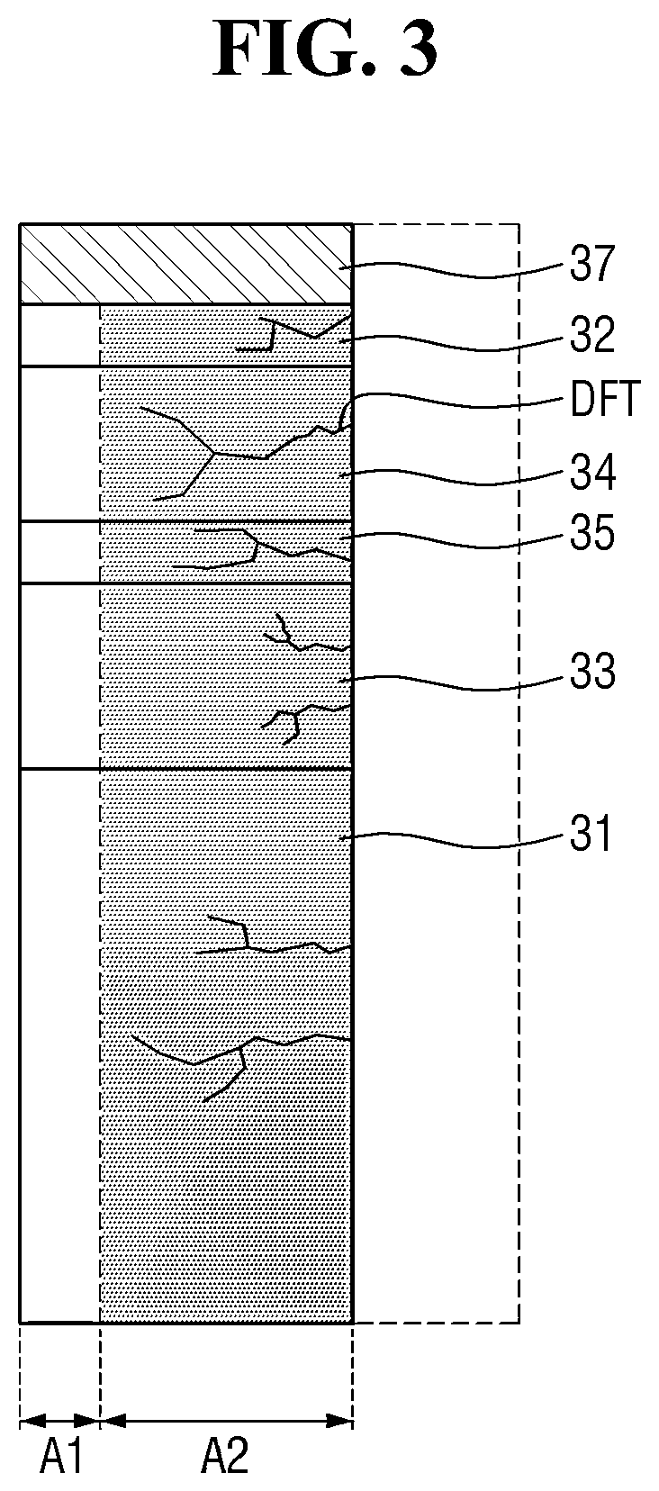 Patent US12622100 Figure 3 – Light emitting element and display device including the same