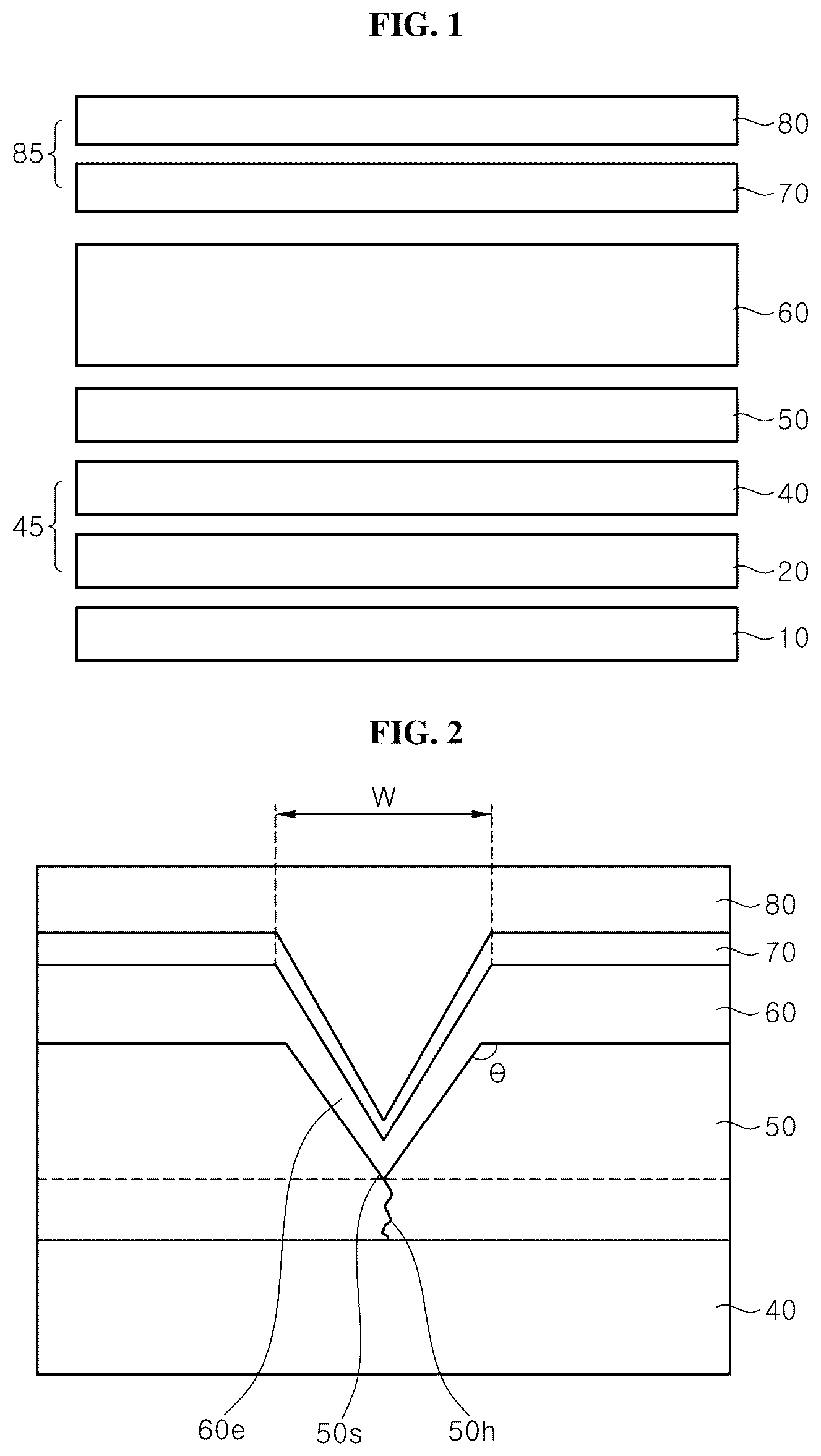 Patent US12622101 Figure 1 – Light emitting diode having improved hole injection structure