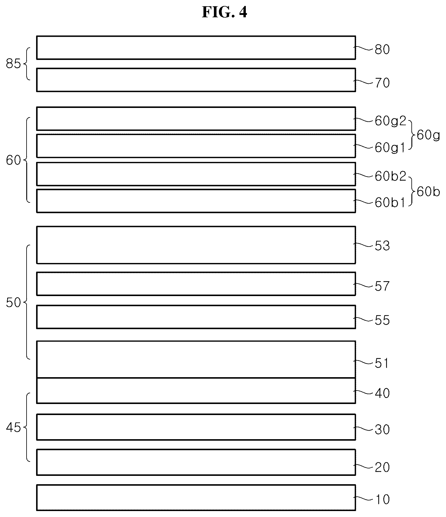 Patent US12622101 Figure 3 – Light emitting diode having improved hole injection structure
