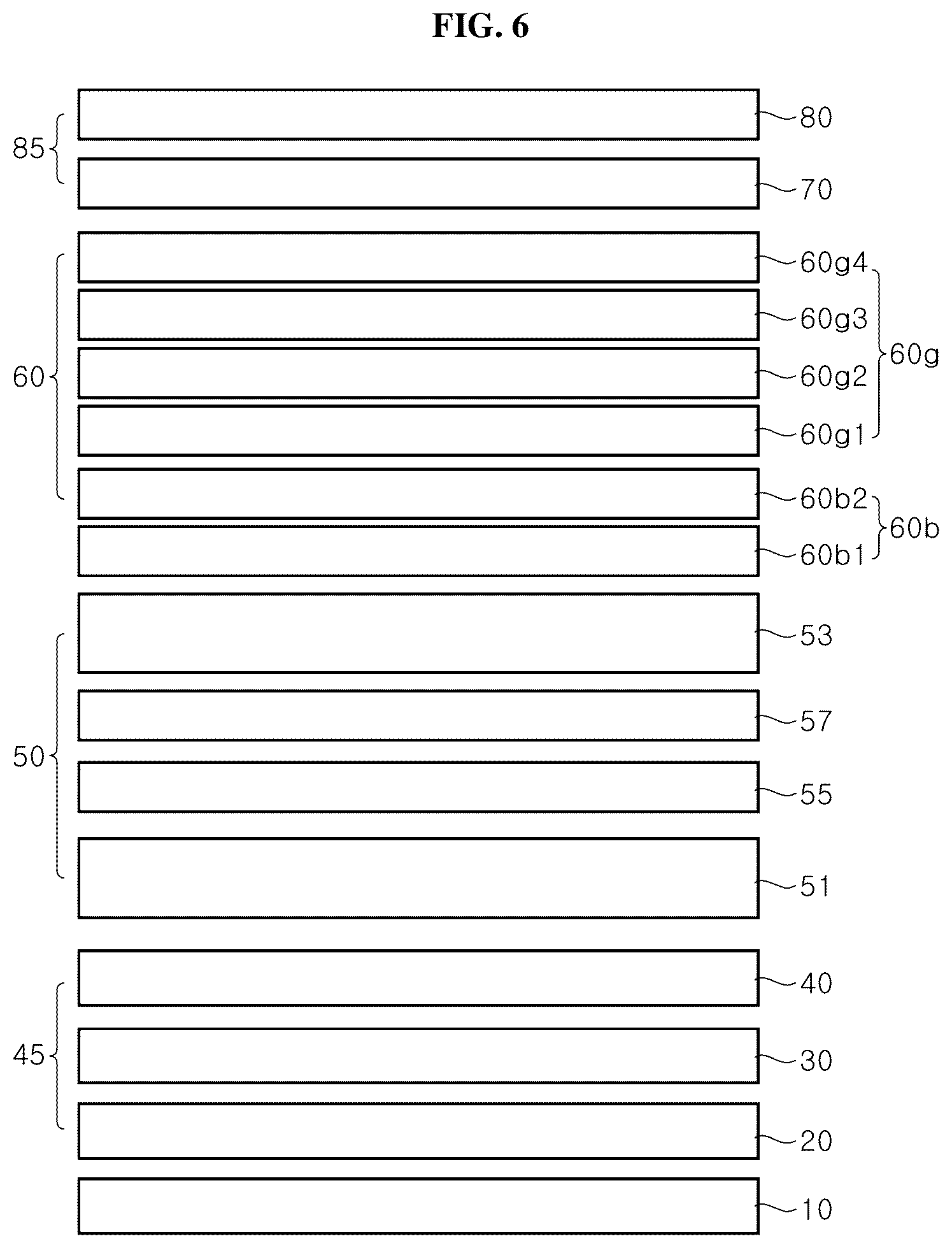 Patent US12622101 Figure 5 – Light emitting diode having improved hole injection structure