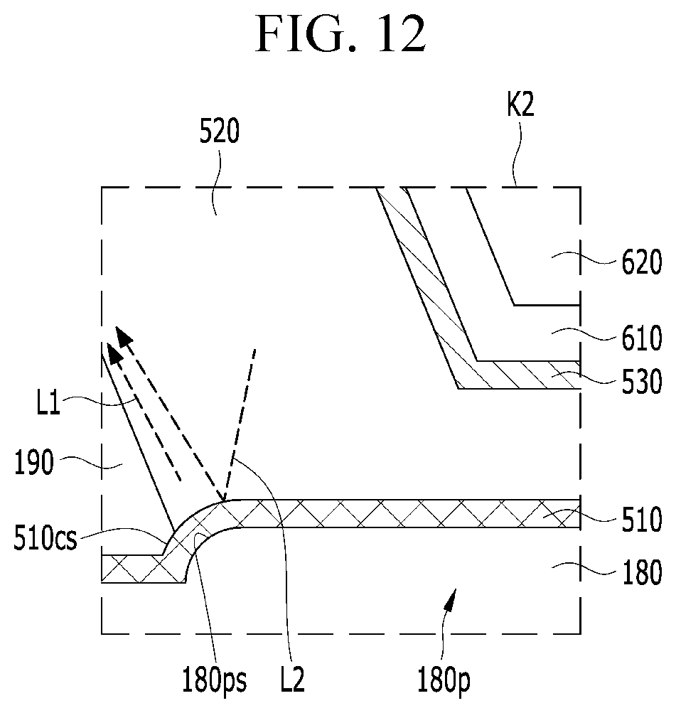 Patent US12622102 Figure 11 – Display device
