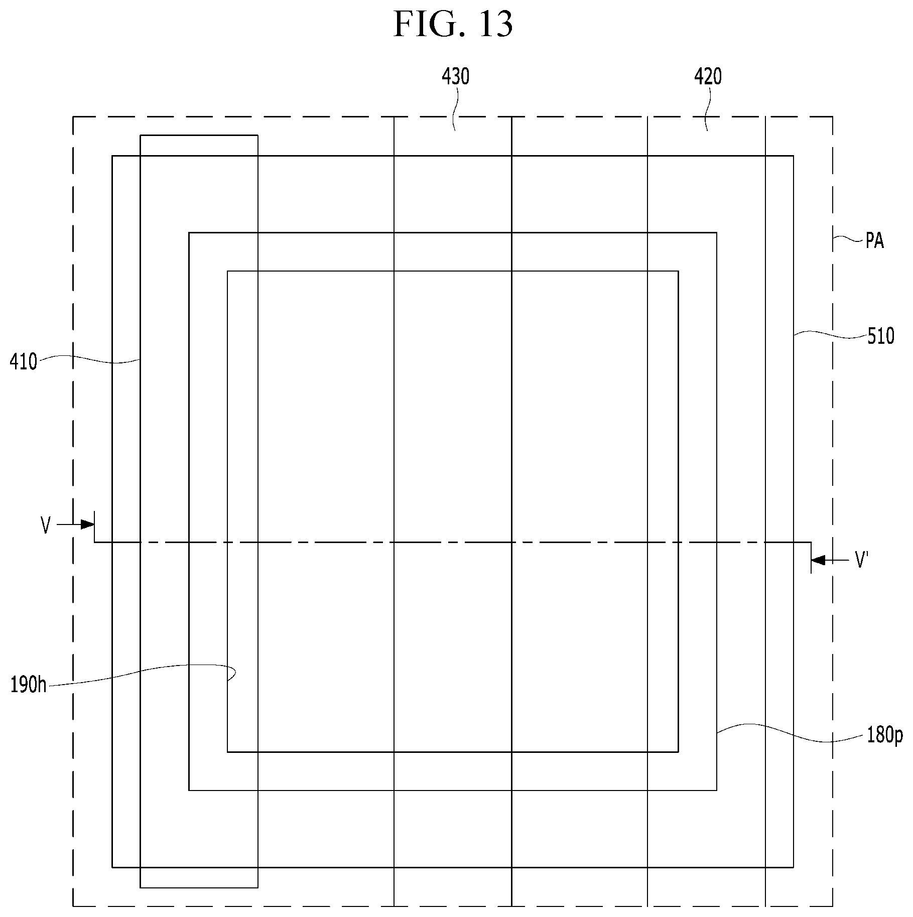 Patent US12622102 Figure 12 – Display device