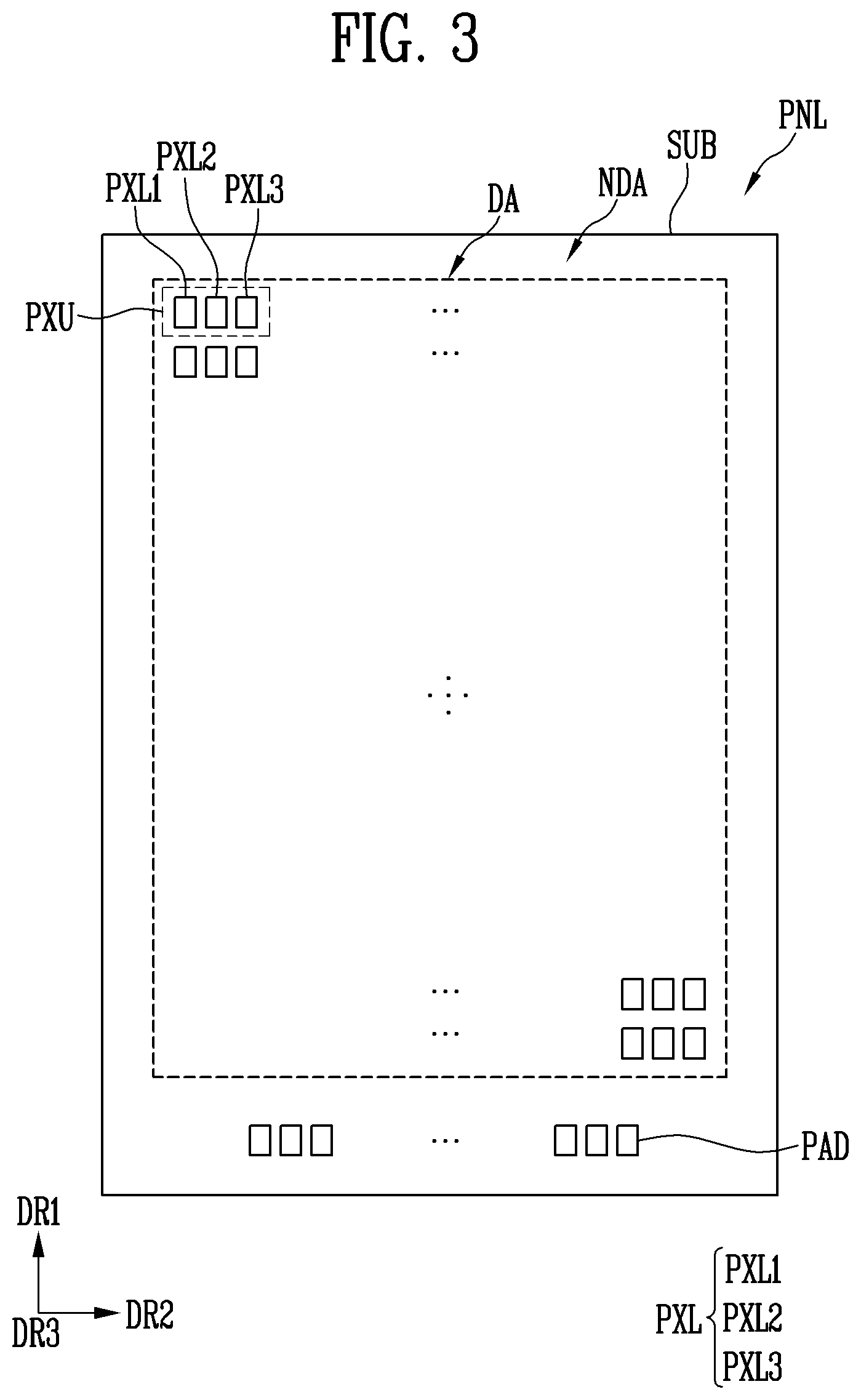 Patent US12622103 Figure 2 – Display device and method of manufacturing the display device