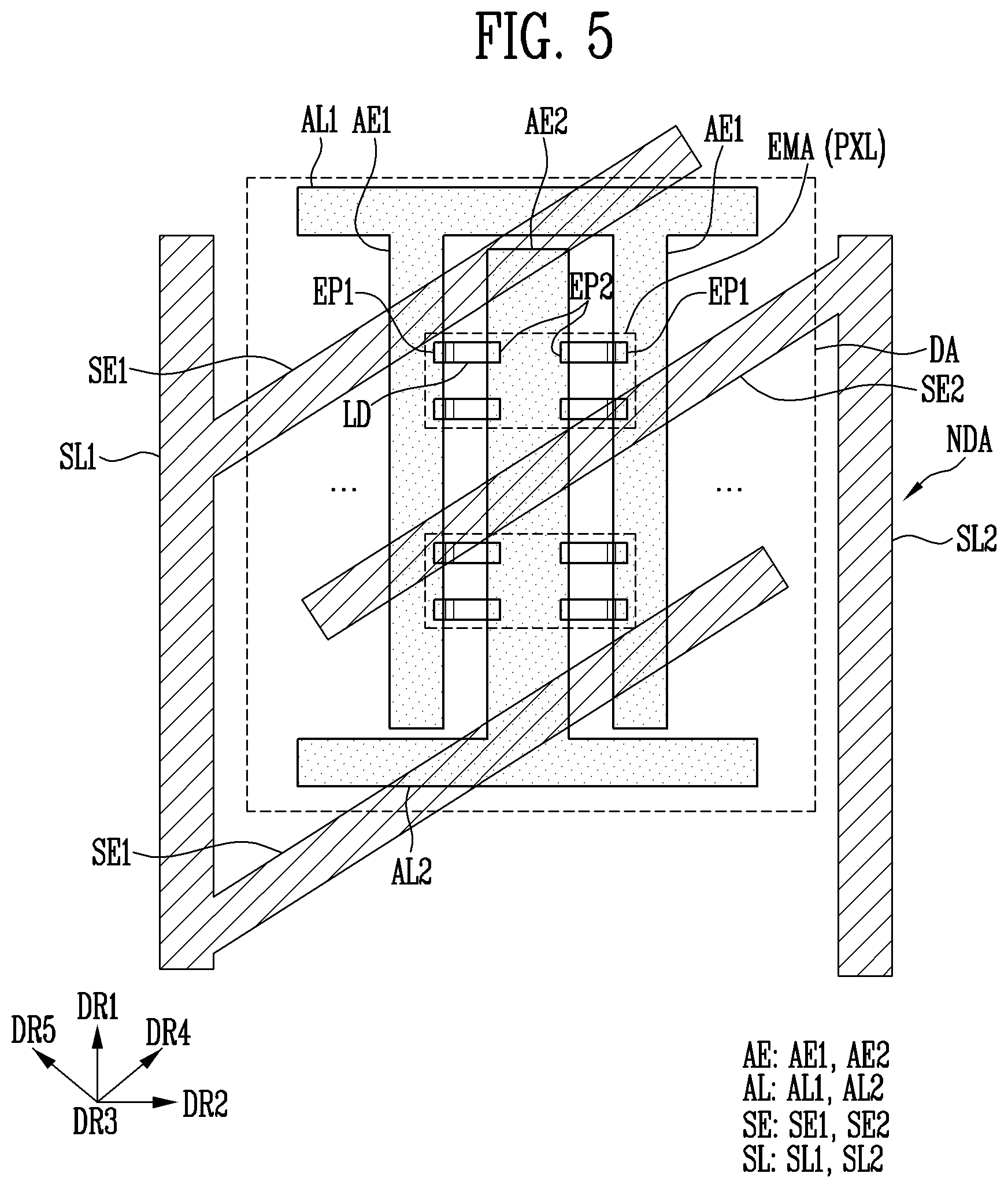 Patent US12622103 Figure 4 – Display device and method of manufacturing the display device