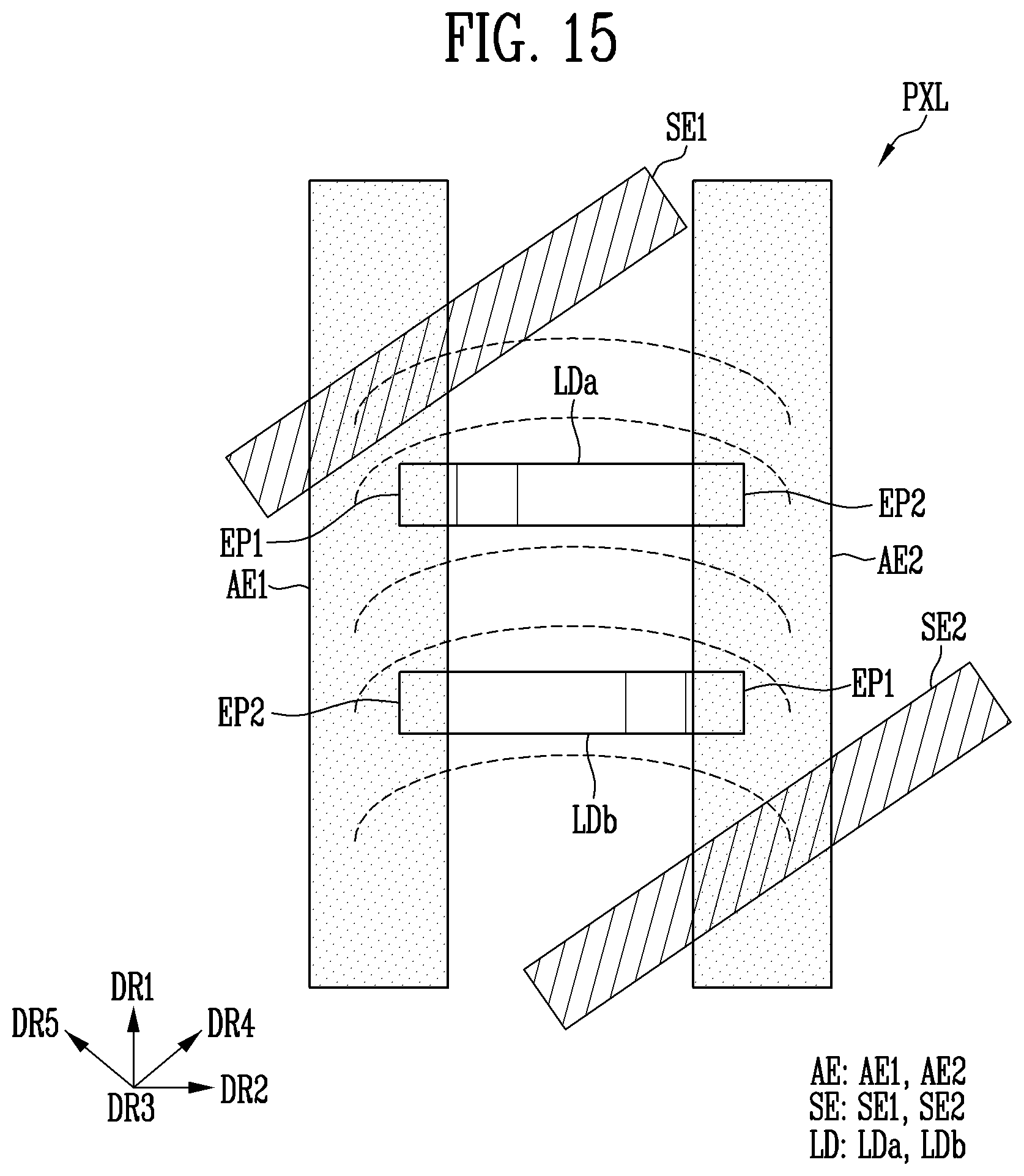 Patent US12622103 Figure 14 – Display device and method of manufacturing the display device