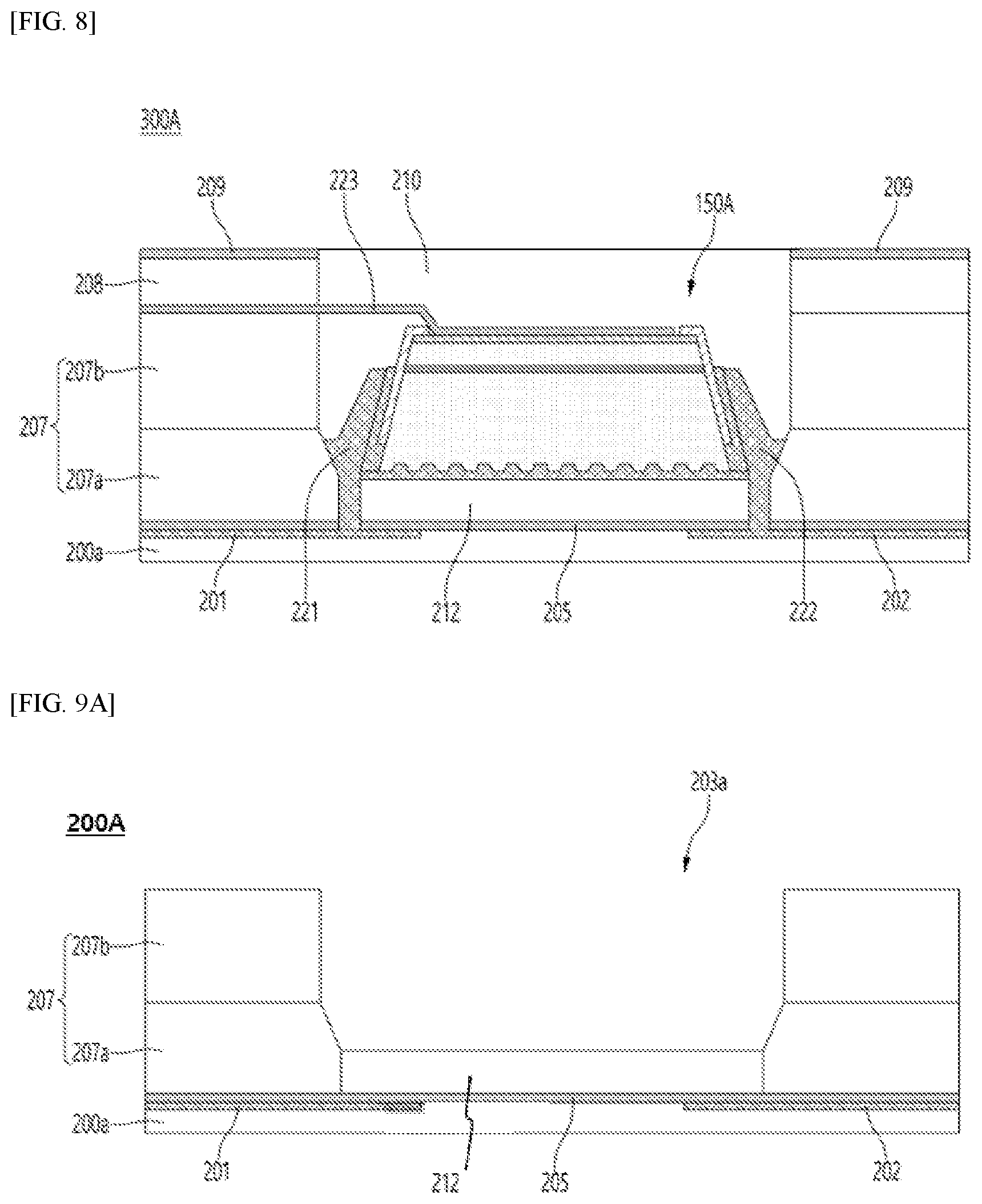 Patent US12622104 Figure 9 – Semiconductor light emitting device for a display panel and display device including same