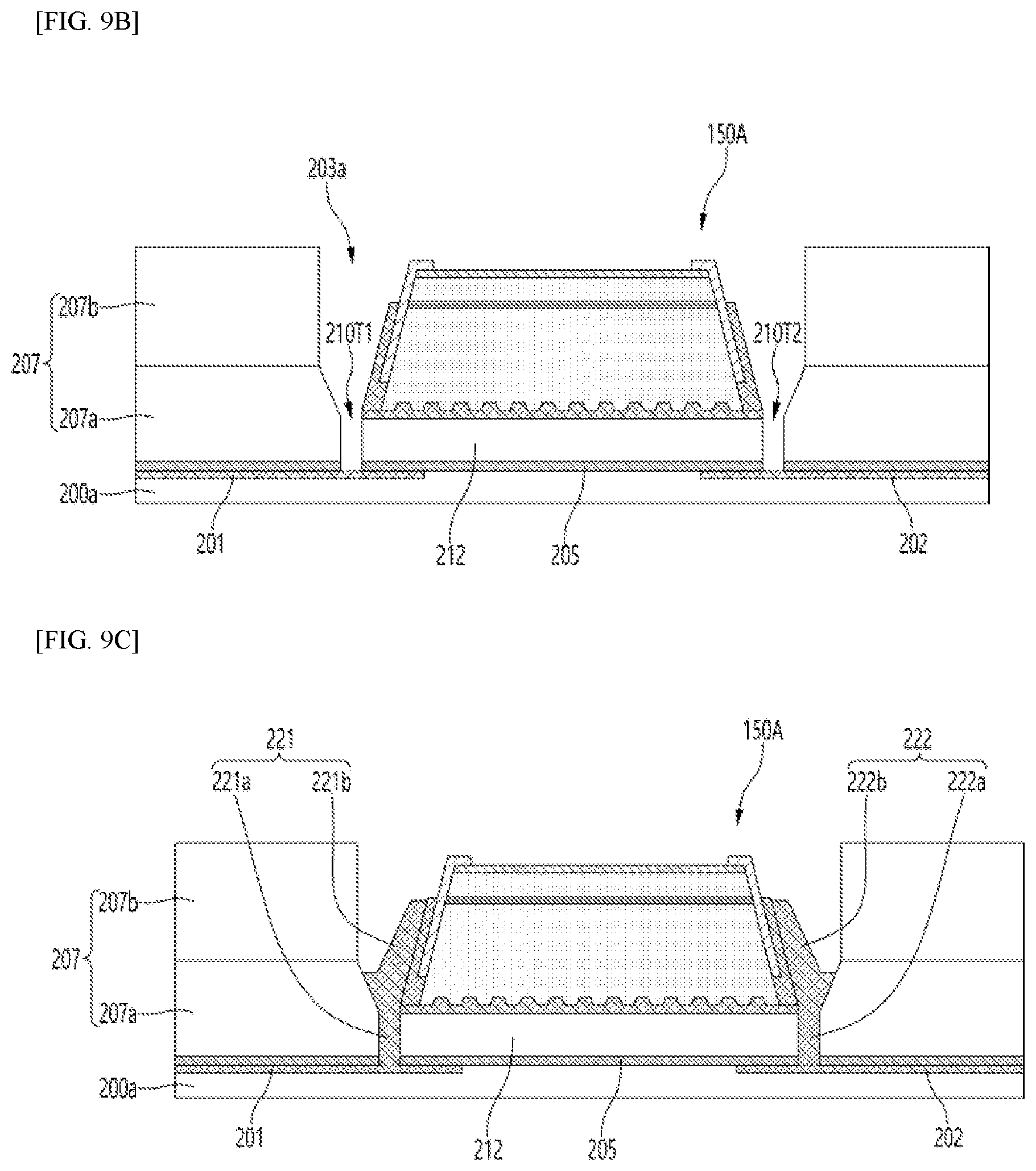 Patent US12622104 Figure 10 – Semiconductor light emitting device for a display panel and display device including same