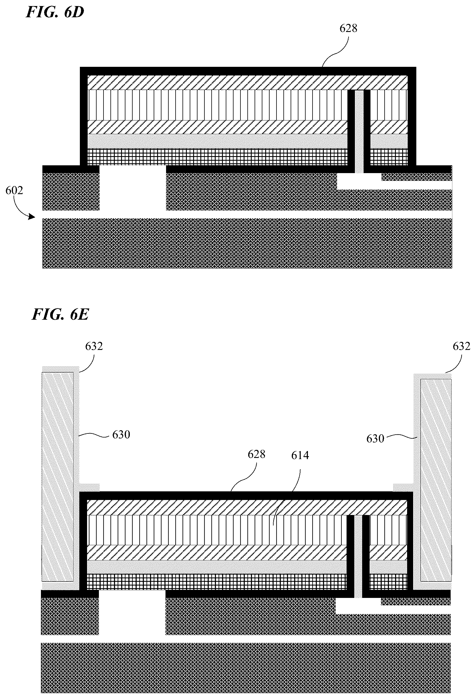 Patent US12622110 Figure 5 – High pixel density structures and methods of making