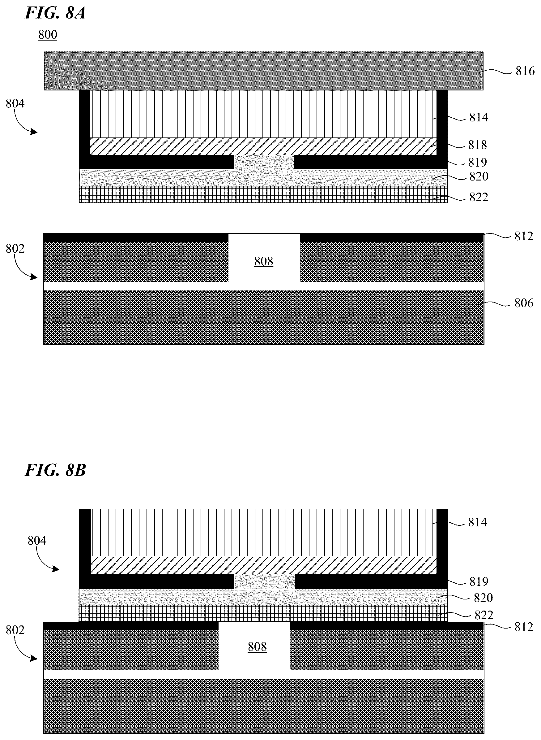 Patent US12622110 Figure 9 – High pixel density structures and methods of making
