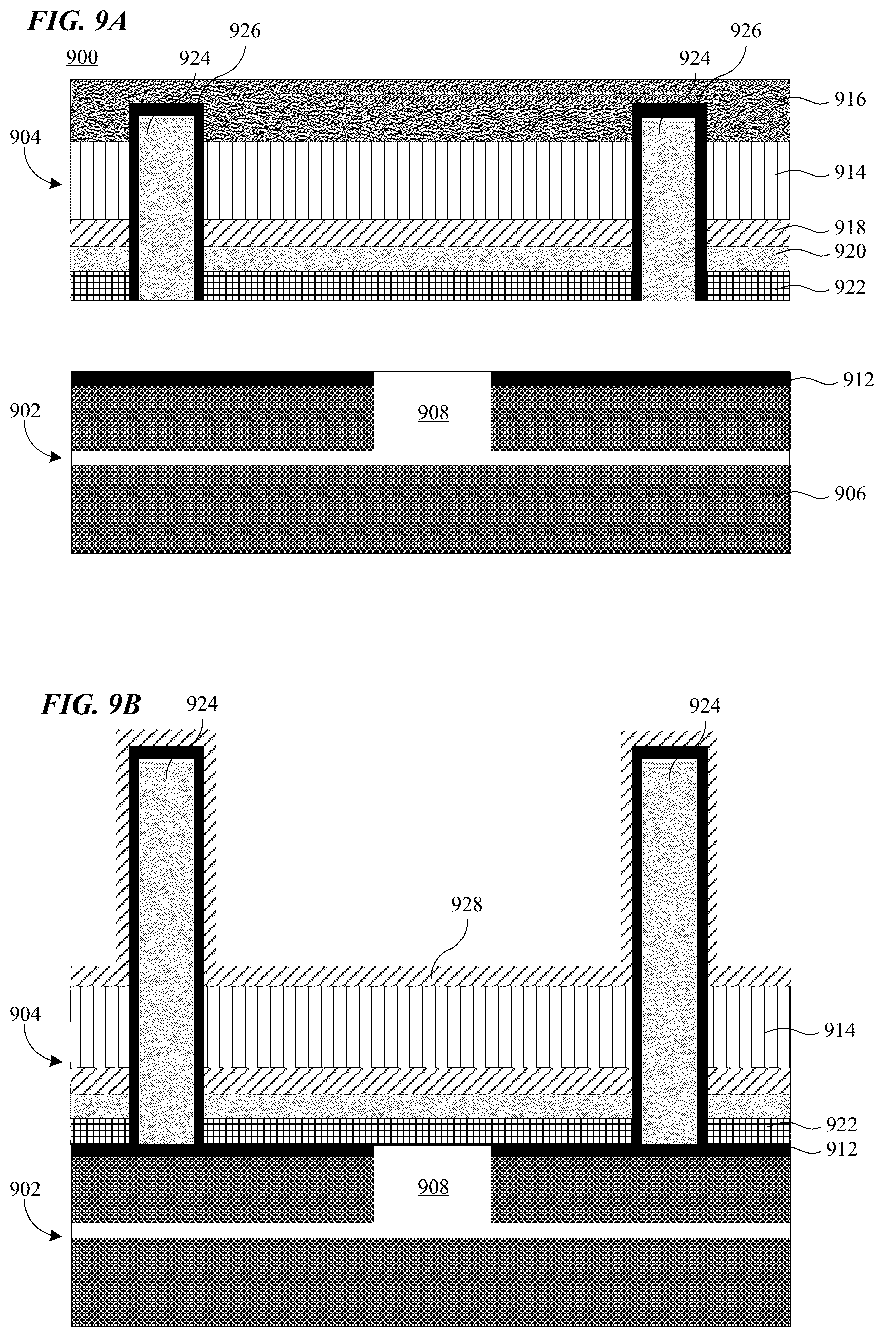 Patent US12622110 Figure 10 – High pixel density structures and methods of making