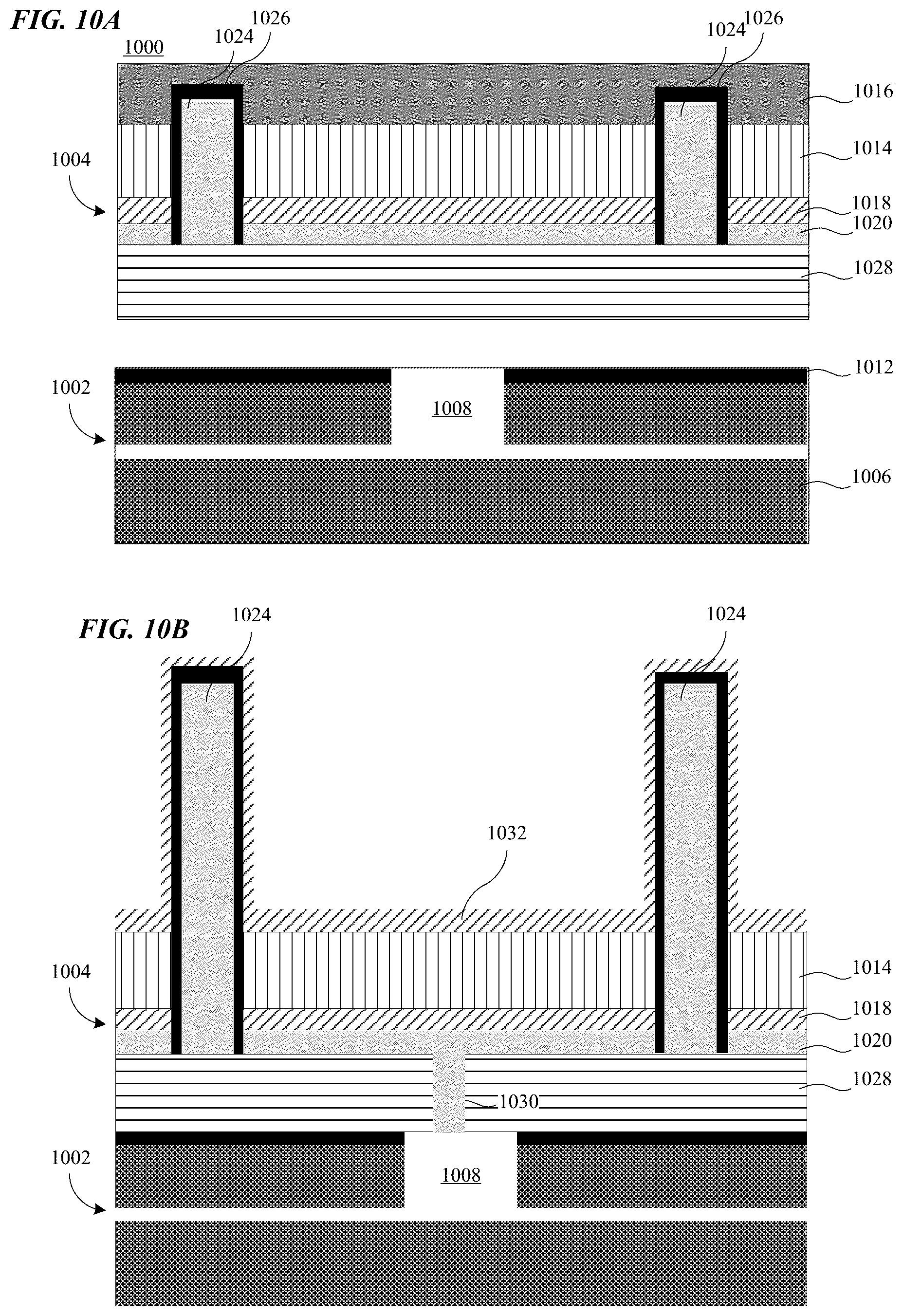 Patent US12622110 Figure 11 – High pixel density structures and methods of making