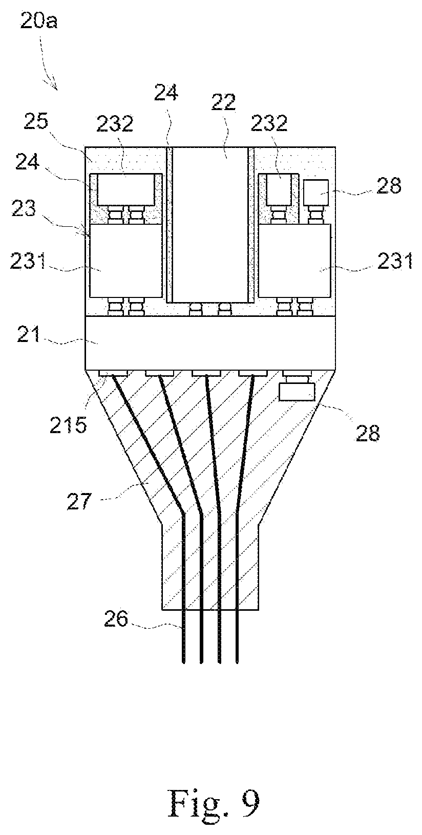 Patent US12622111 Figure 9 – Image sensor package, method for manufacturing the same and endoscope using the same