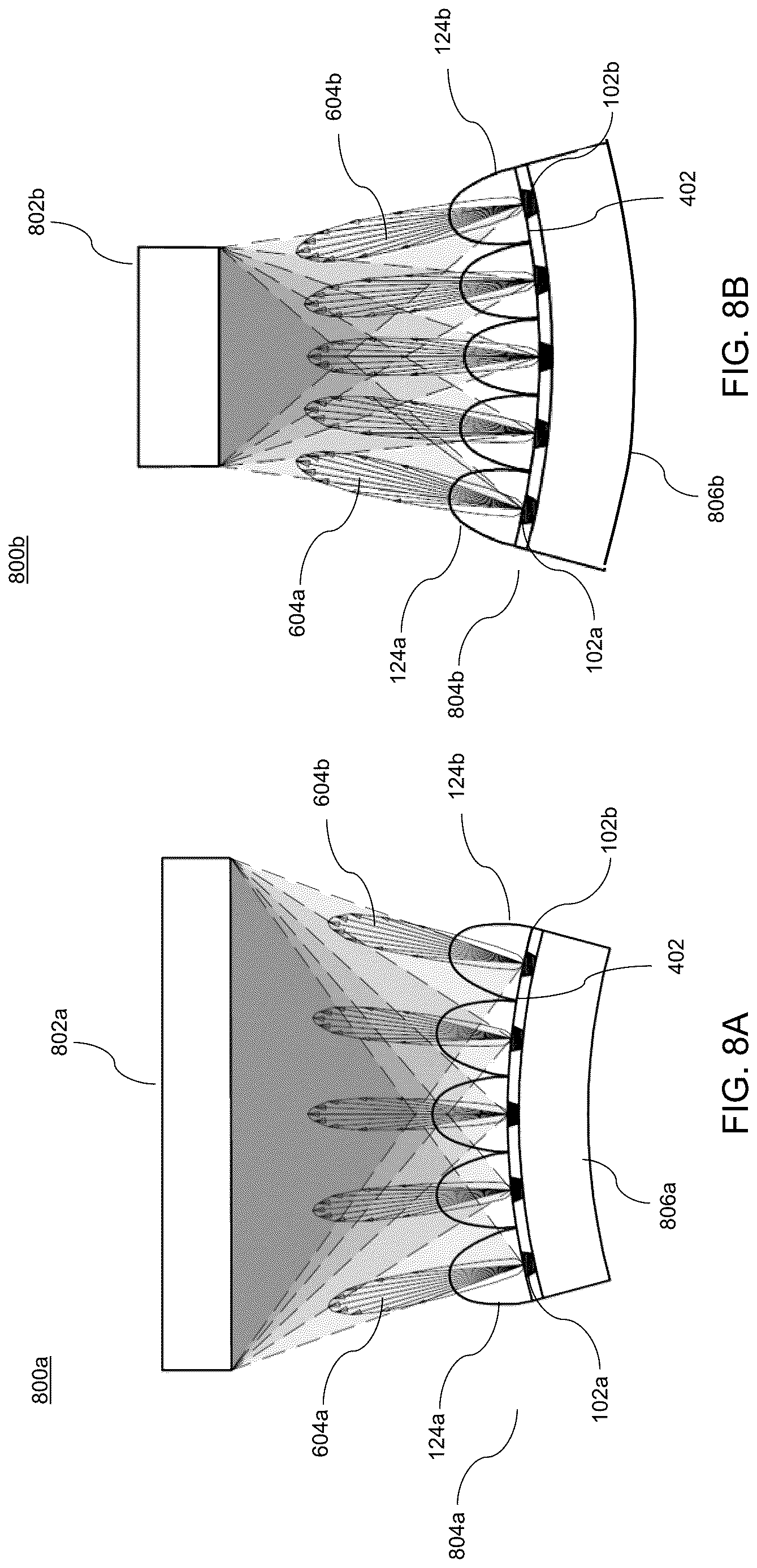 Patent US12622113 Figure 9 – Light emitting device with improved radiation distribution and method of making thereof