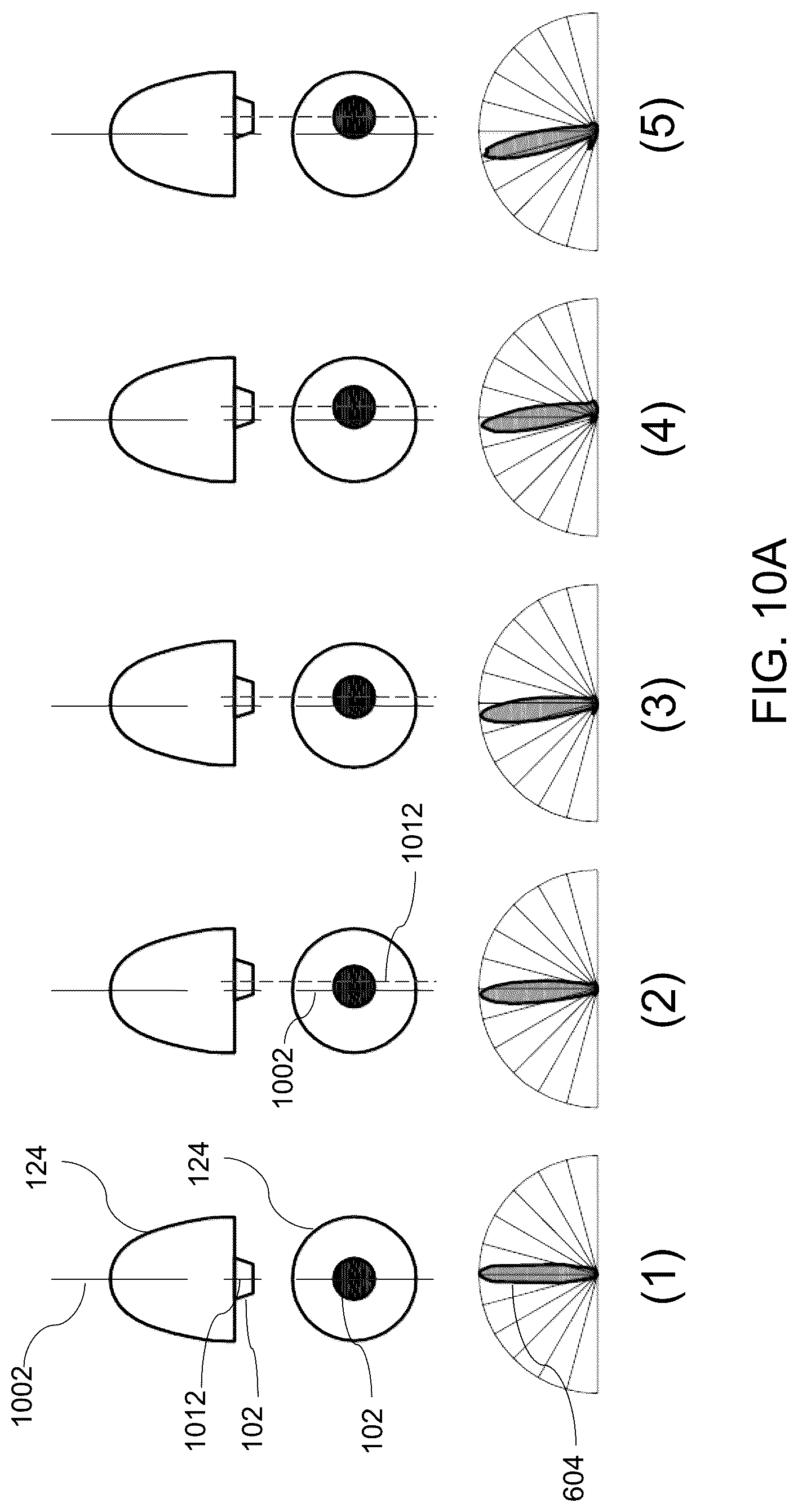 Patent US12622113 Figure 11 – Light emitting device with improved radiation distribution and method of making thereof