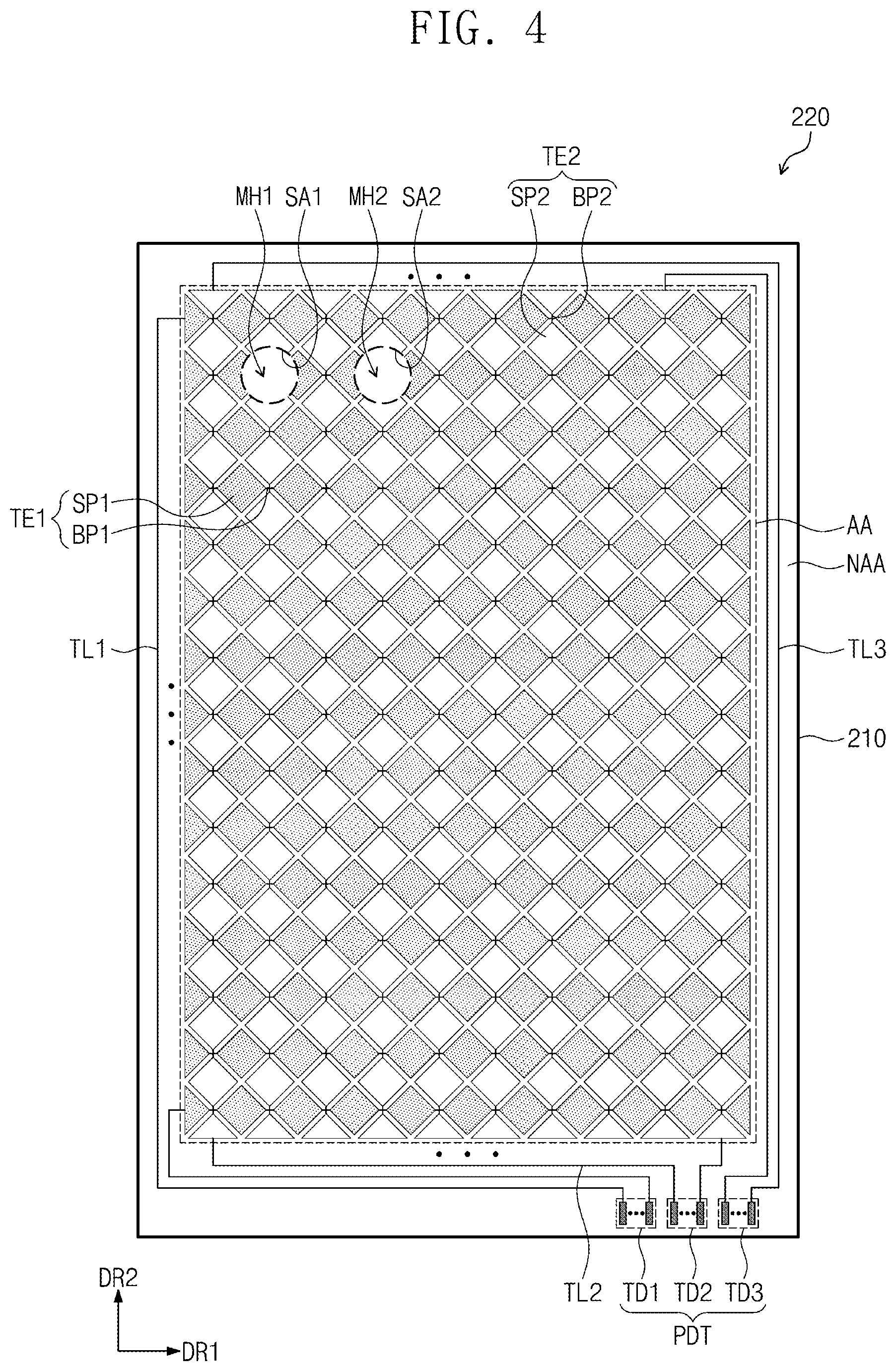 Patent US12622115 Figure 6 – Display device