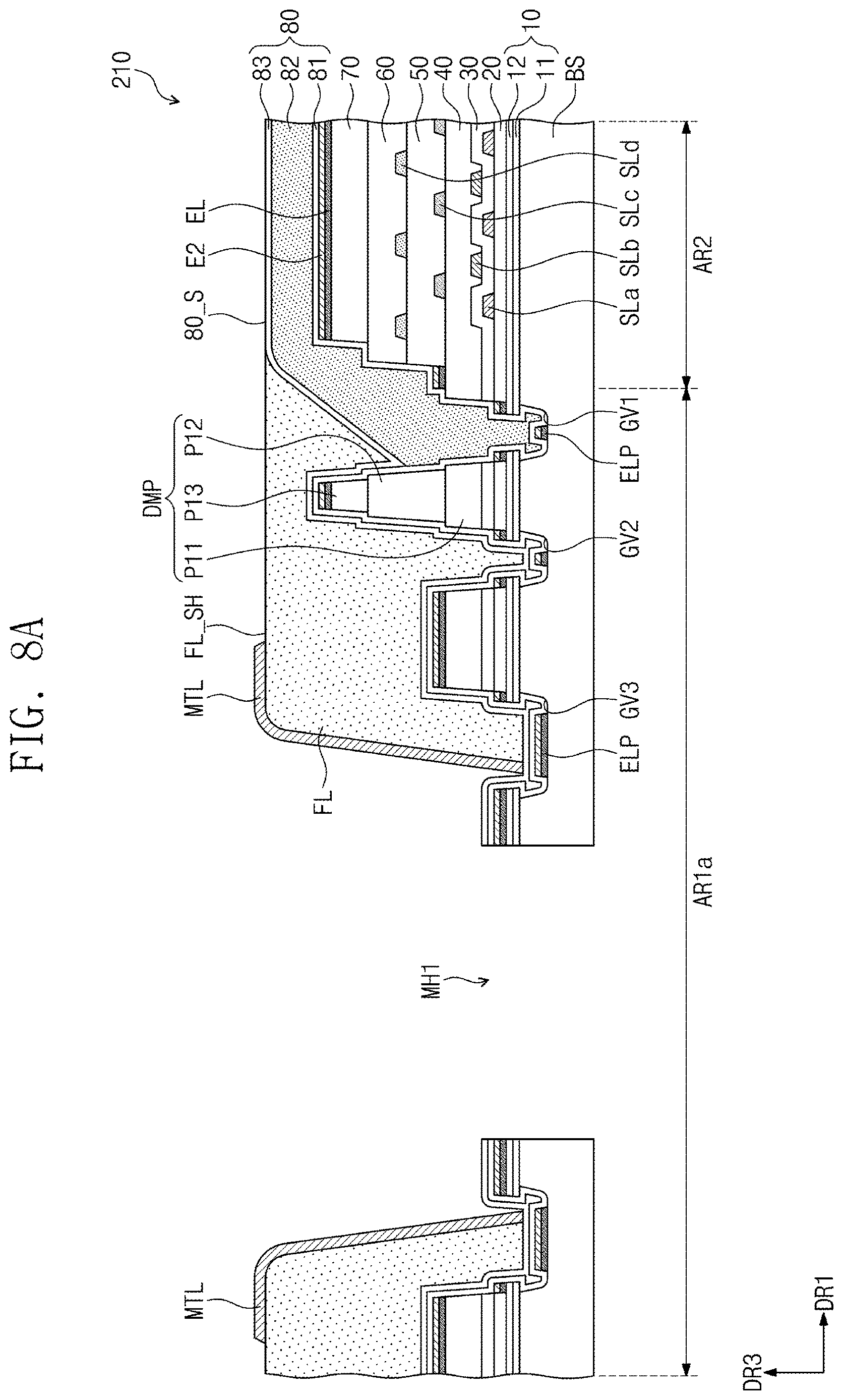 Patent US12622115 Figure 11 – Display device