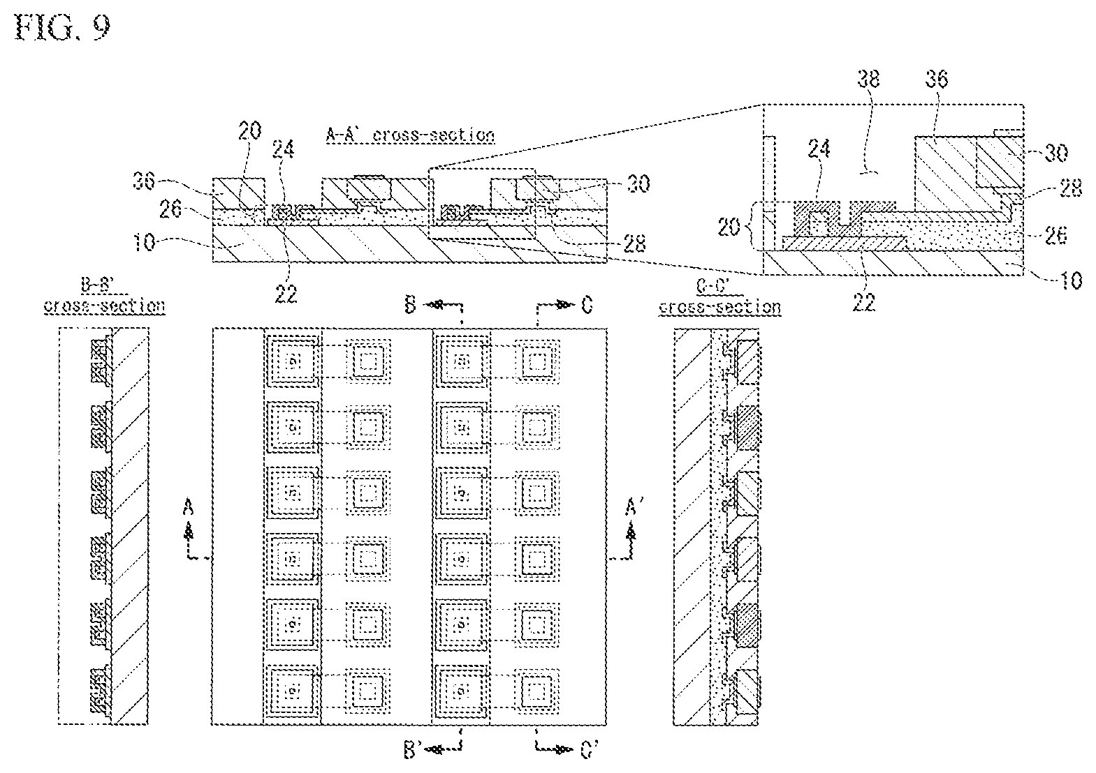 Patent US12622116 Figure 9 – Device and a method for manufacturing the same