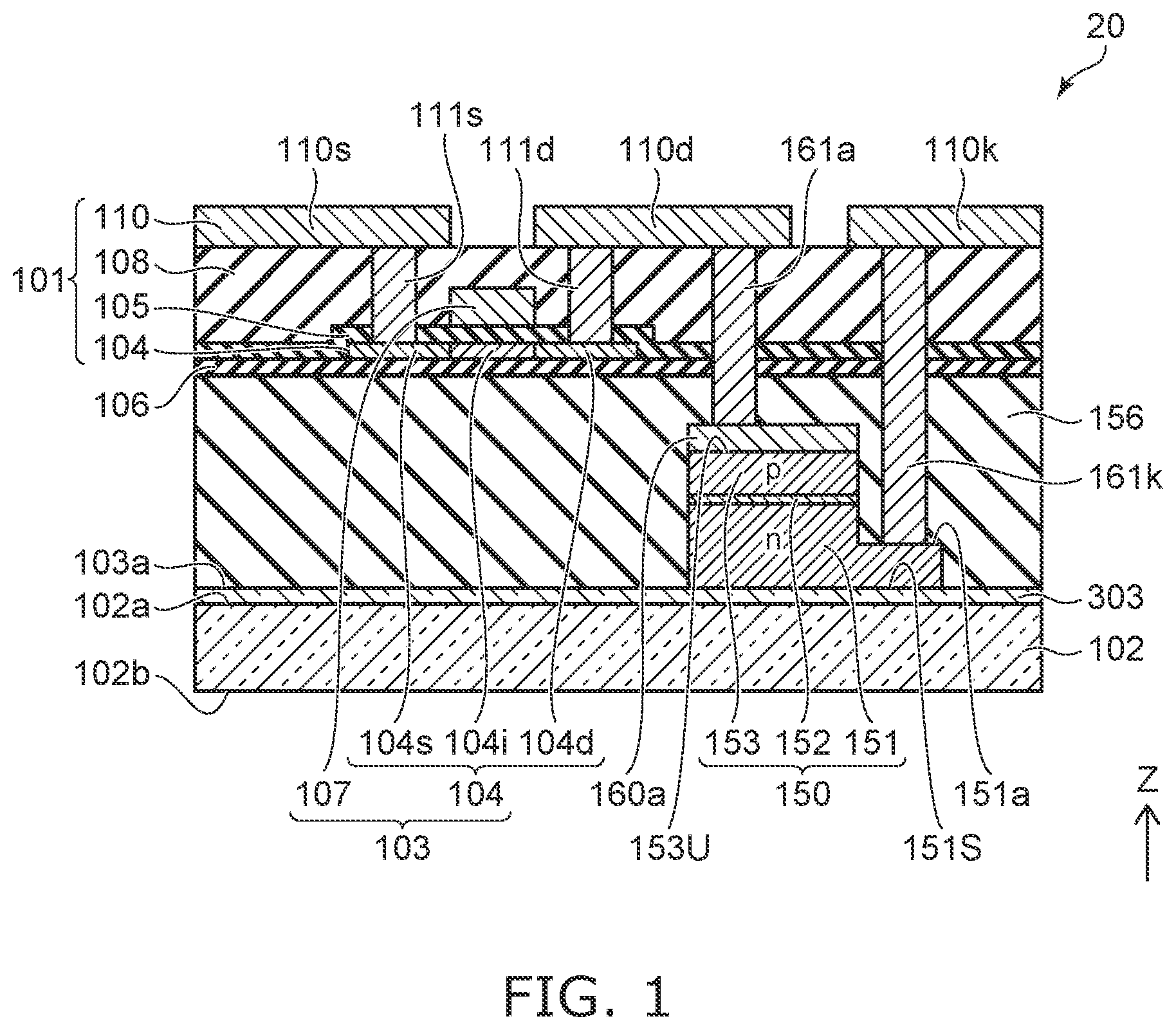 Patent US12622117 Figure 1 – Image display device manufacturing method and image display device