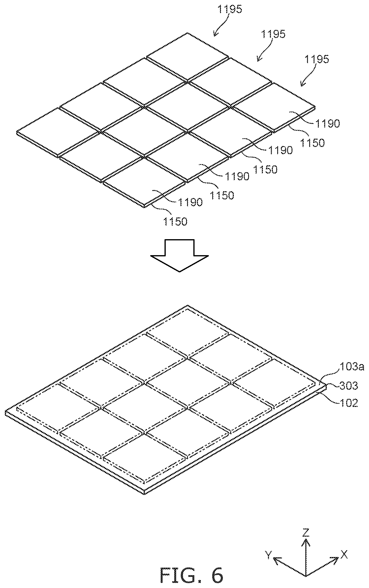 Patent US12622117 Figure 6 – Image display device manufacturing method and image display device