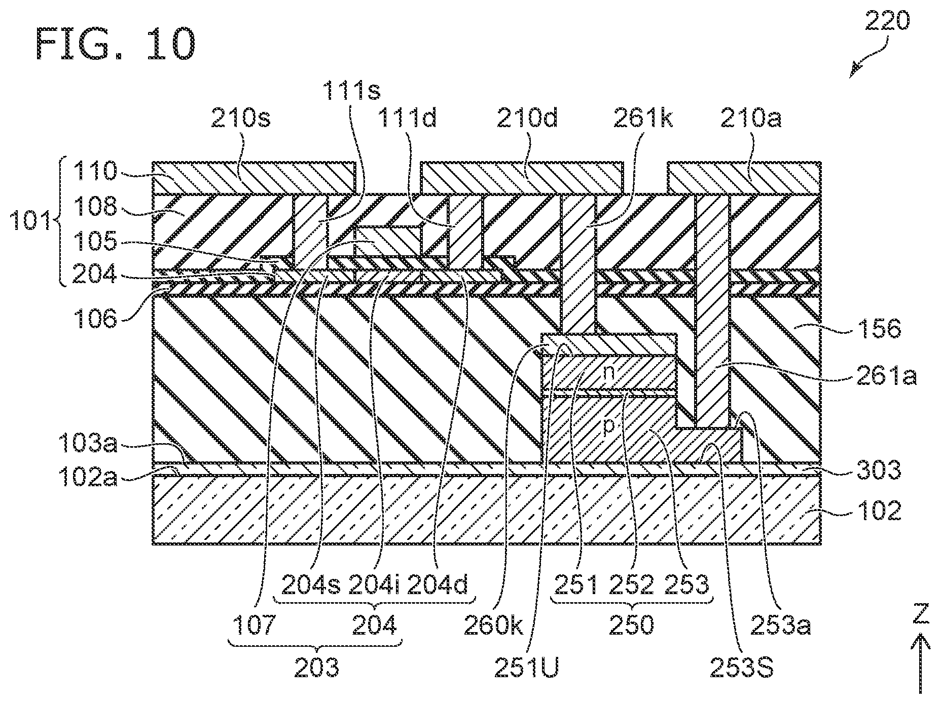 Patent US12622117 Figure 10 – Image display device manufacturing method and image display device